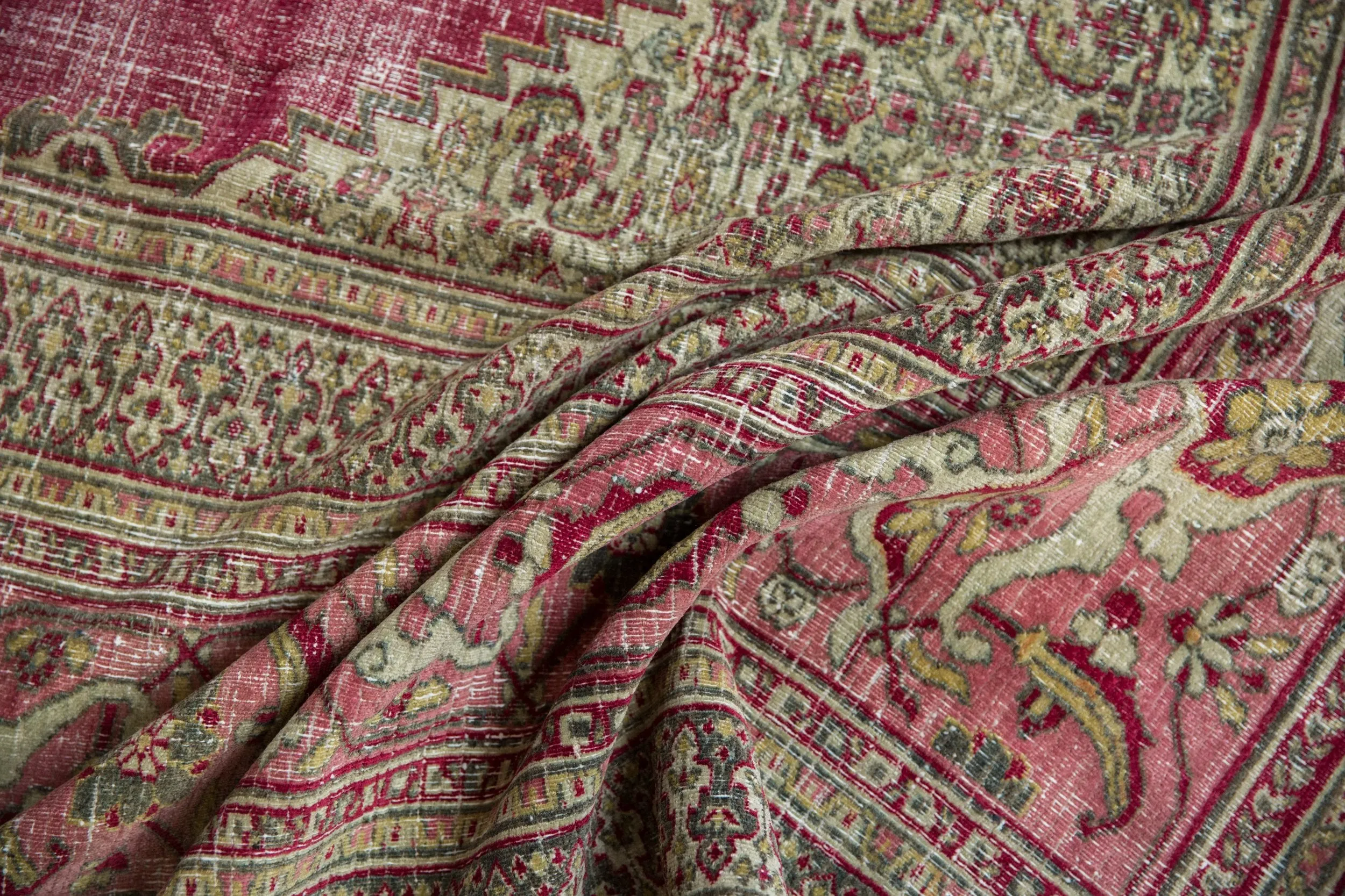 10x12 Vintage Distressed Doroksh Carpet