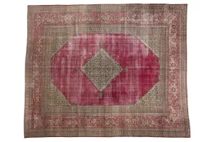 10x12 Vintage Distressed Doroksh Carpet