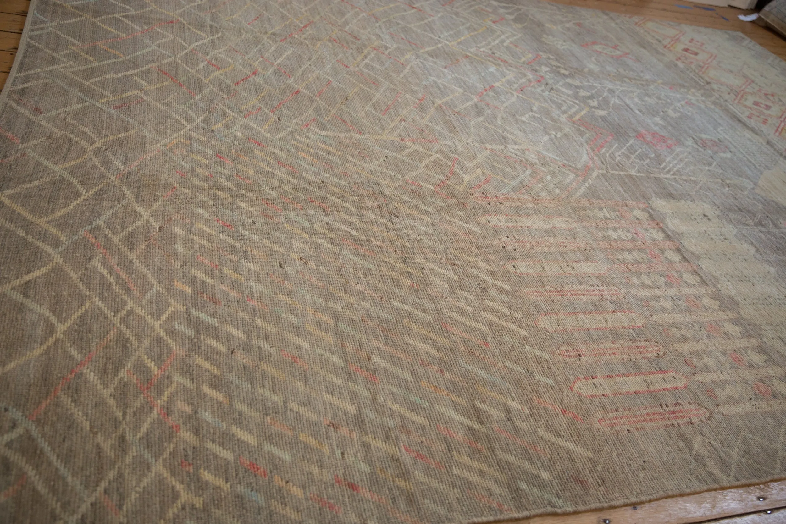 10x14 Pakistani Moroccan Design Carpet