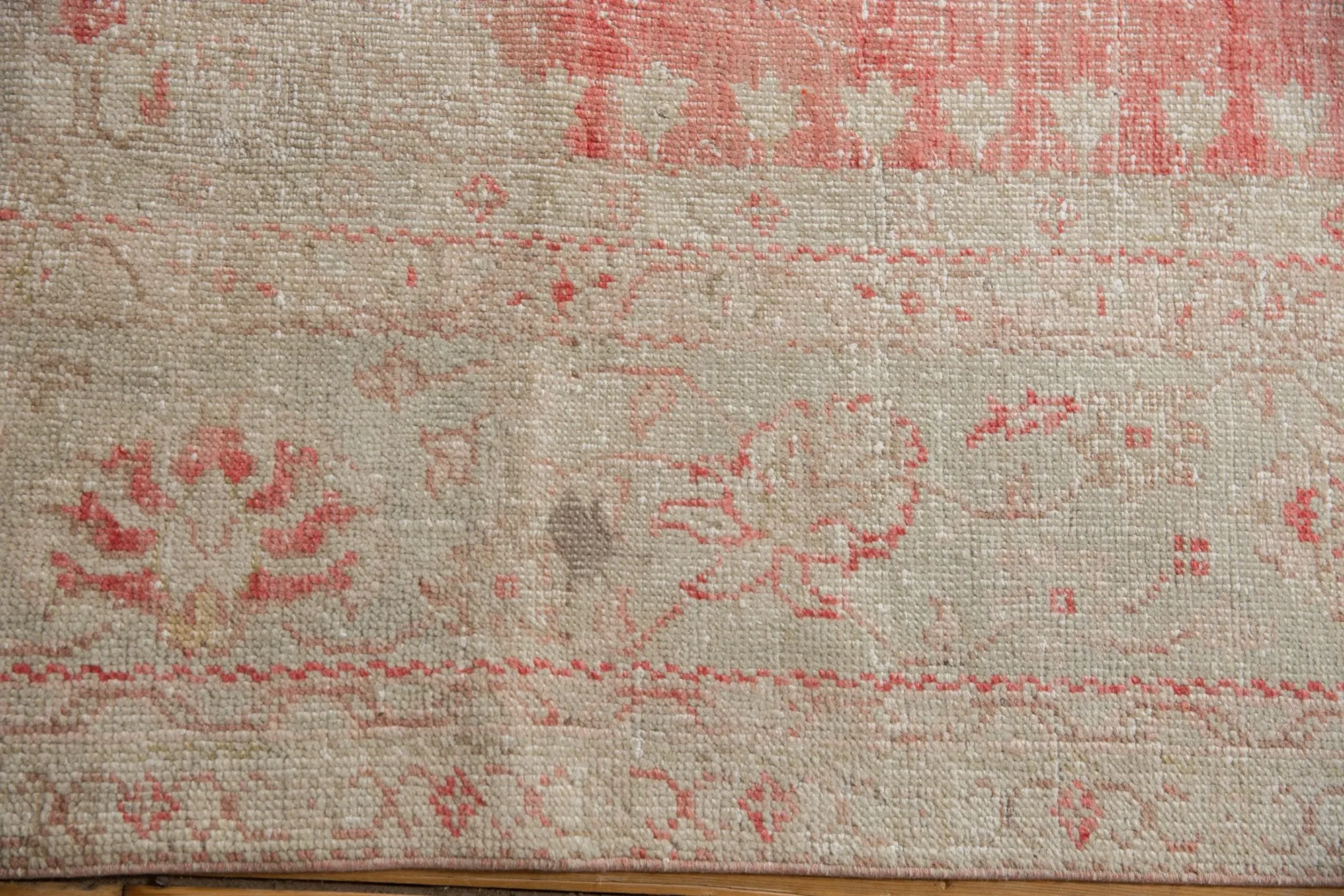 10x14 Vintage Distressed Oushak Carpet