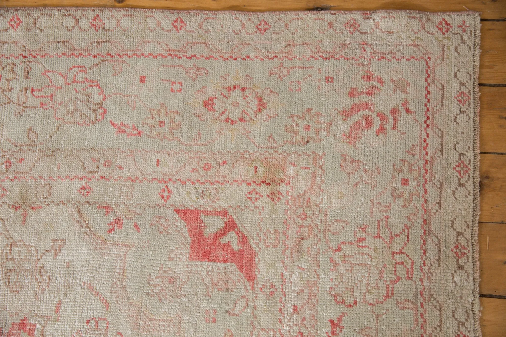 10x14 Vintage Distressed Oushak Carpet
