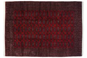 10x14.5 Vintage Fine Pakistani Turkmen Design Carpet