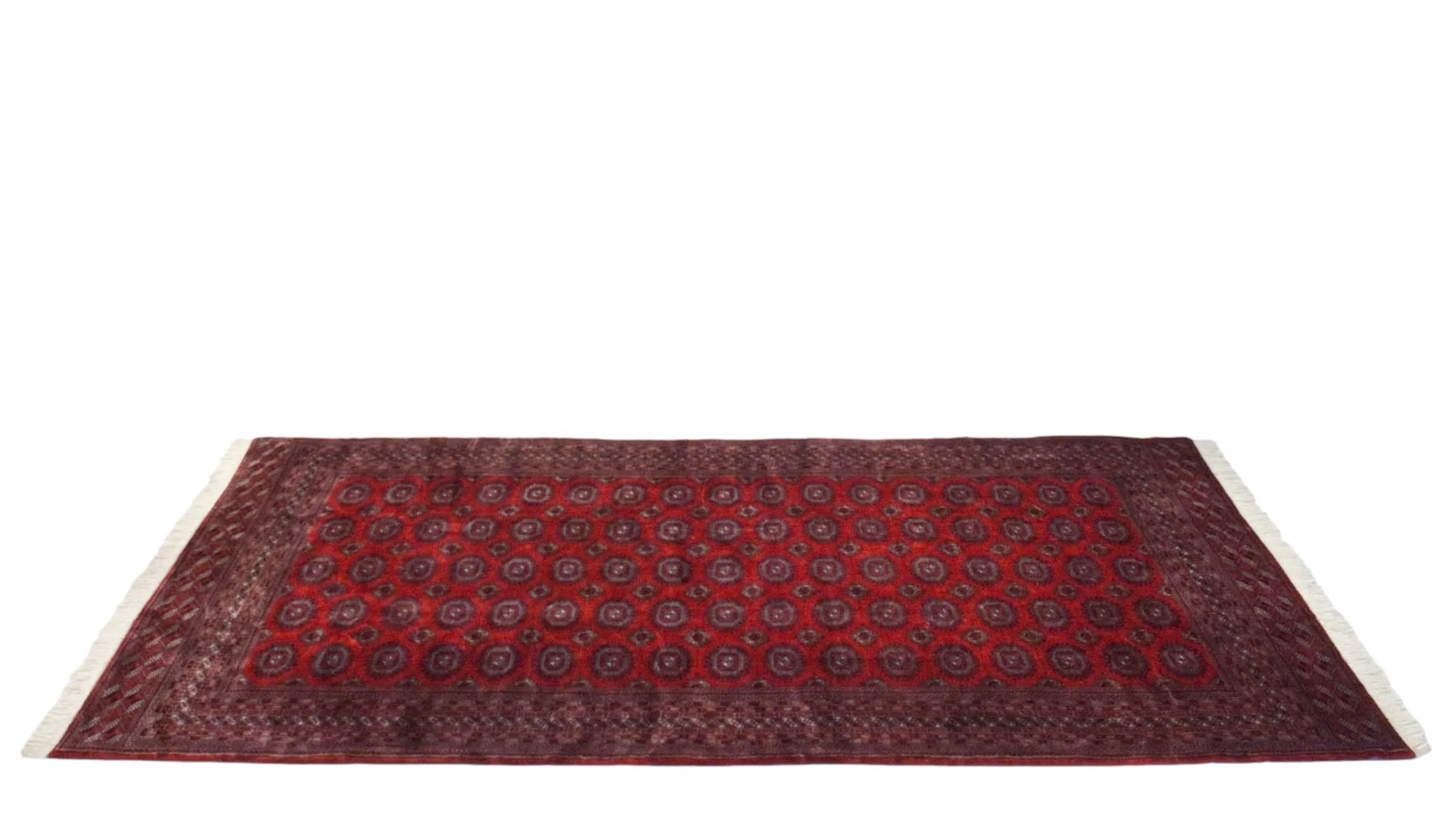 10x14.5 Vintage Fine Pakistani Turkmen Design Carpet