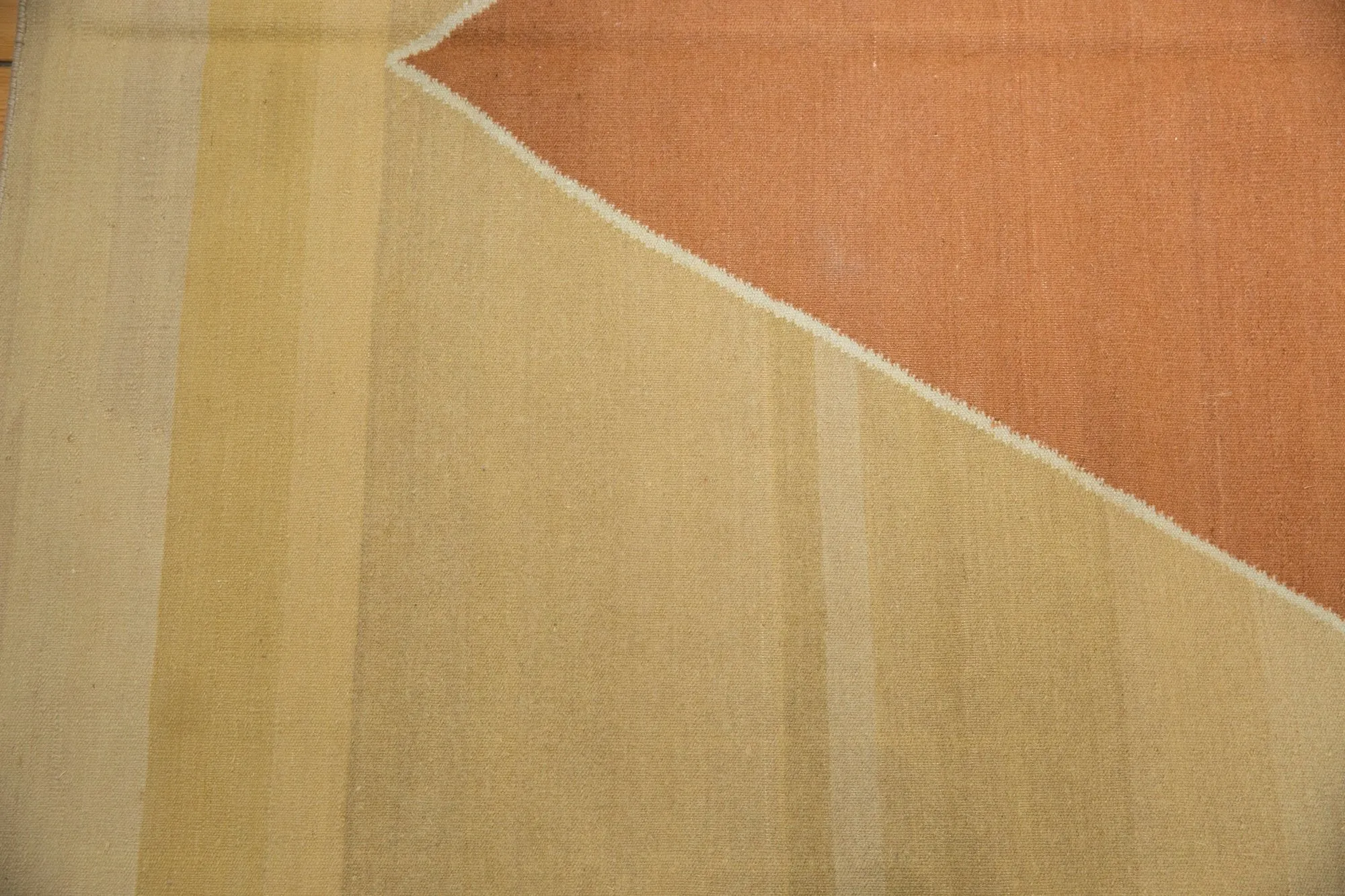 12.5x18 Vintage Contemporary Kilim Carpet