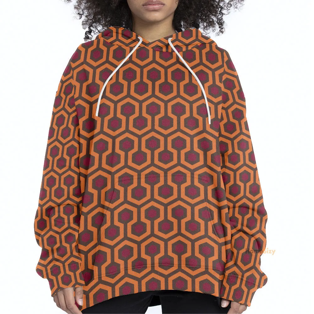 3D Overlook Hotel Carpet The Shining Custom Cosplay Tshirt Hoodie QT207157Hf