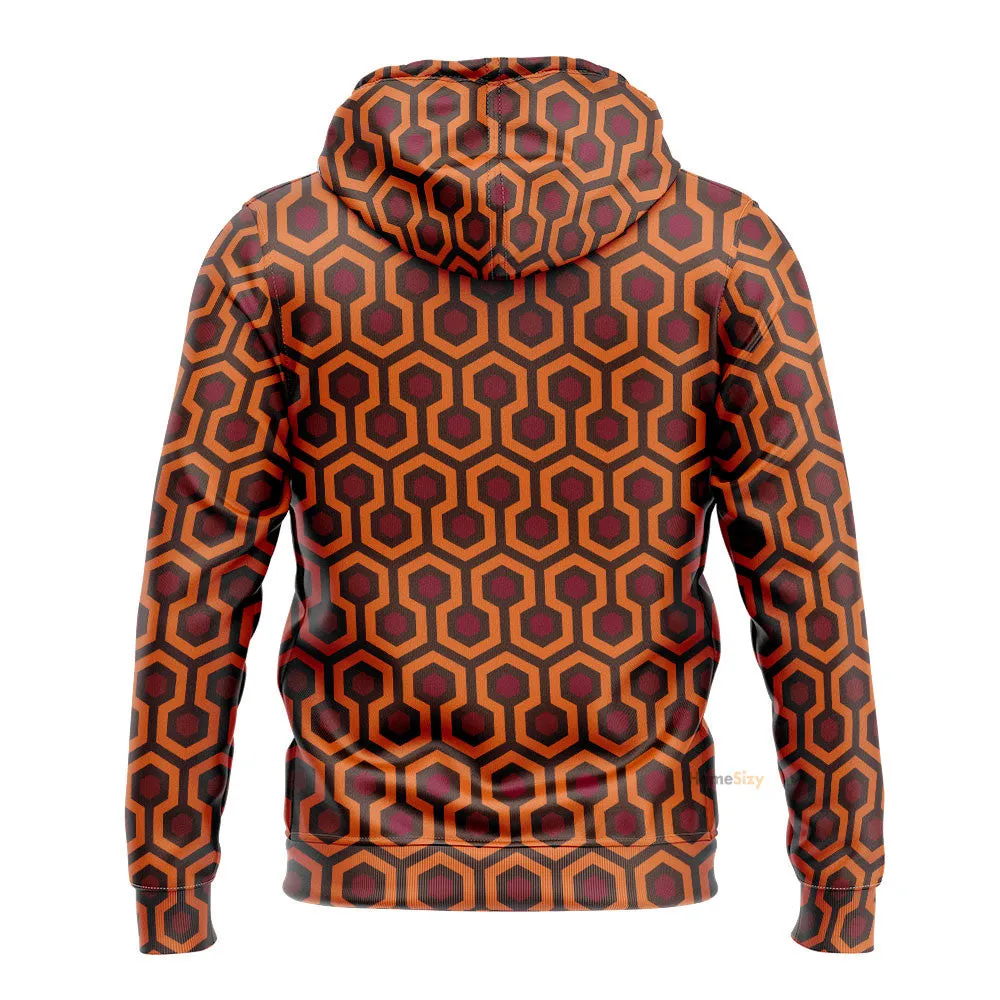 3D Overlook Hotel Carpet The Shining Custom Cosplay Tshirt Hoodie QT207157Hf