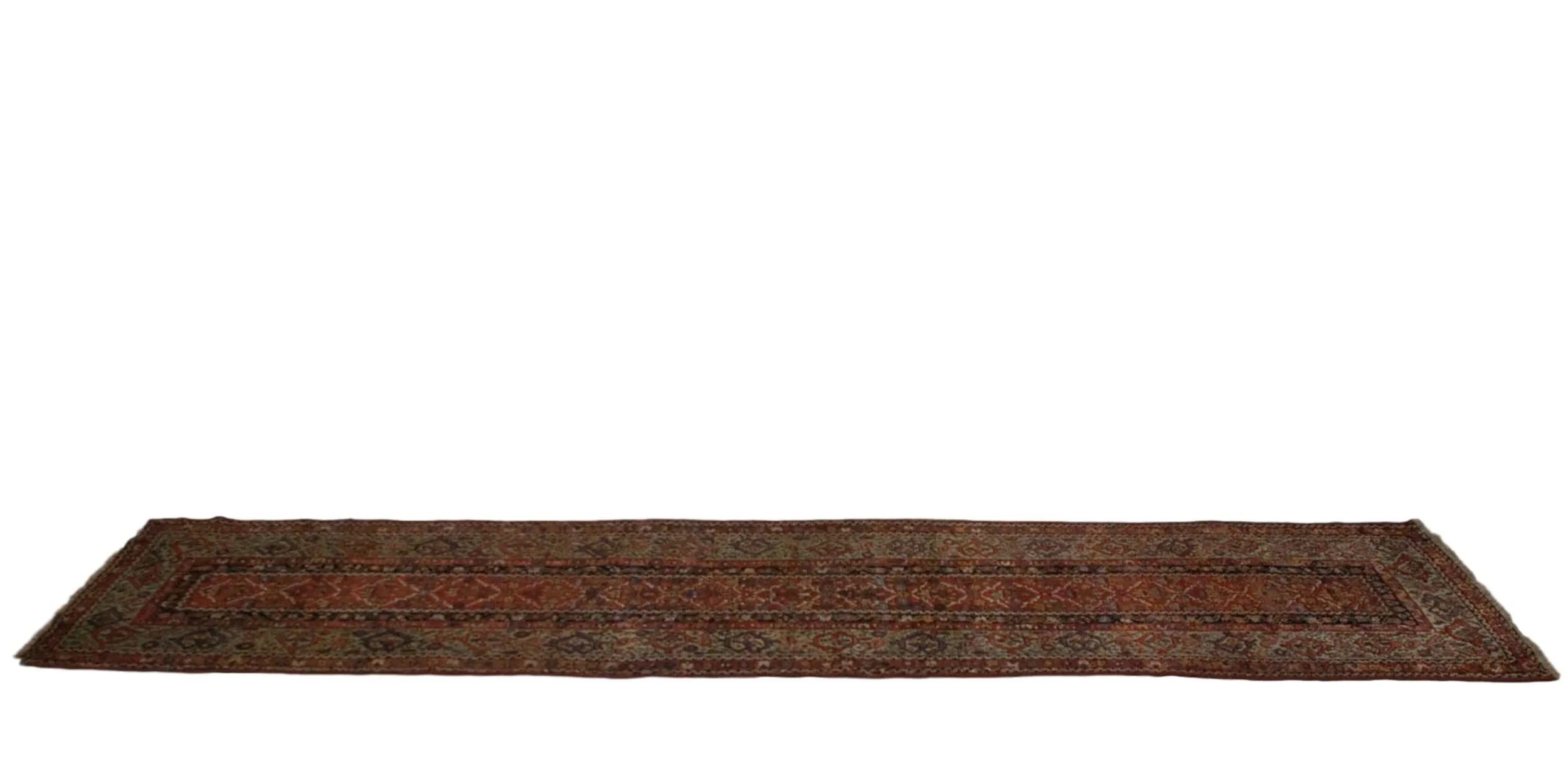 3x14 Antique Fereghan Rug Runner