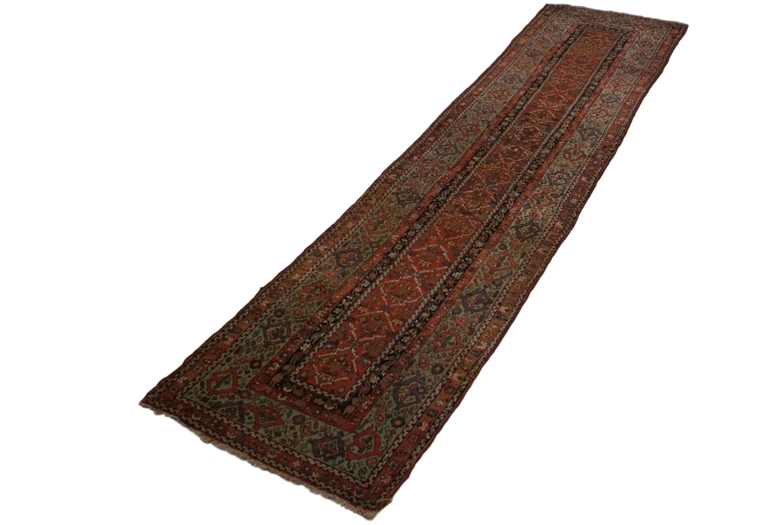 3x14 Antique Fereghan Rug Runner