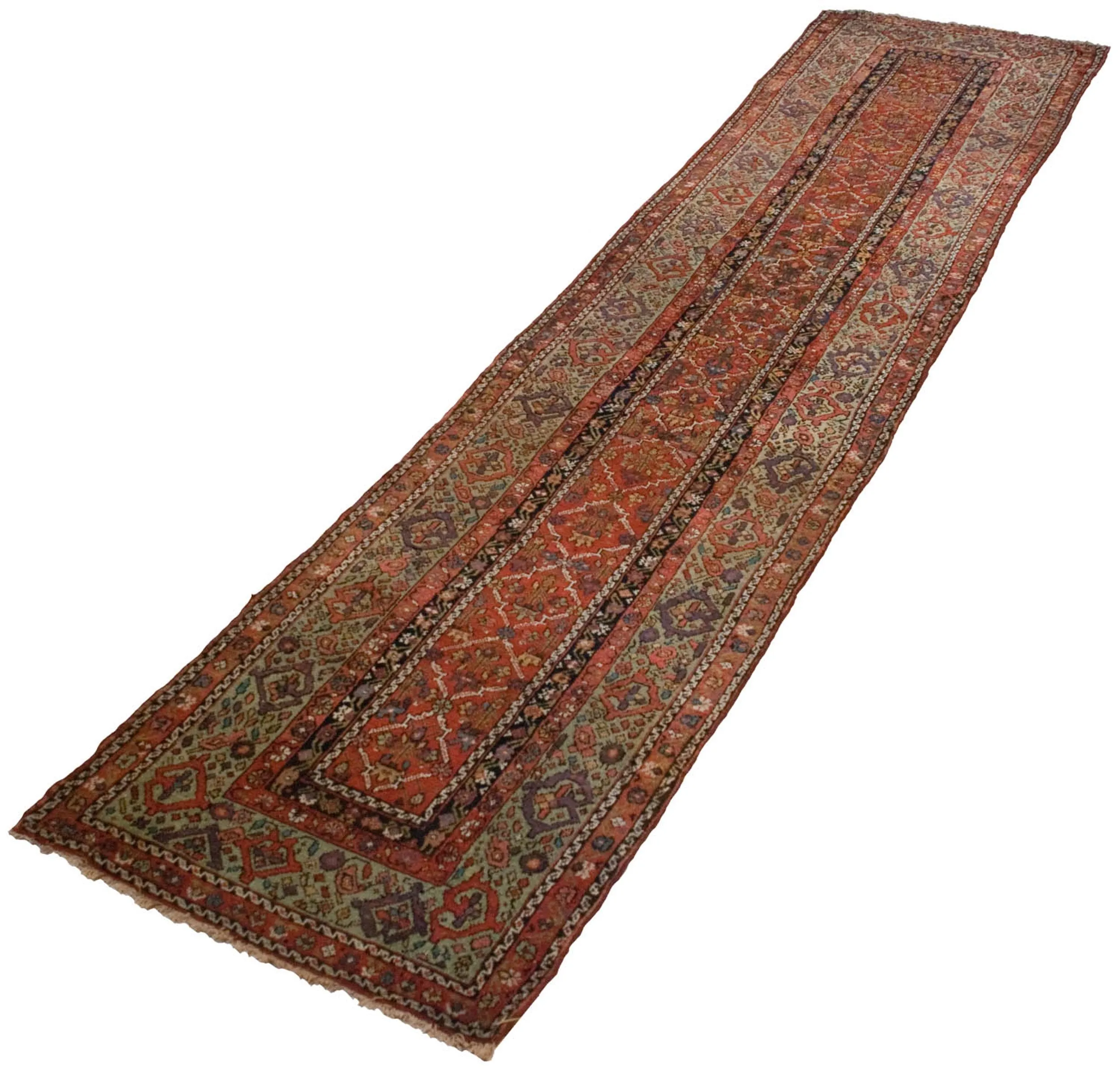3x14 Antique Fereghan Rug Runner