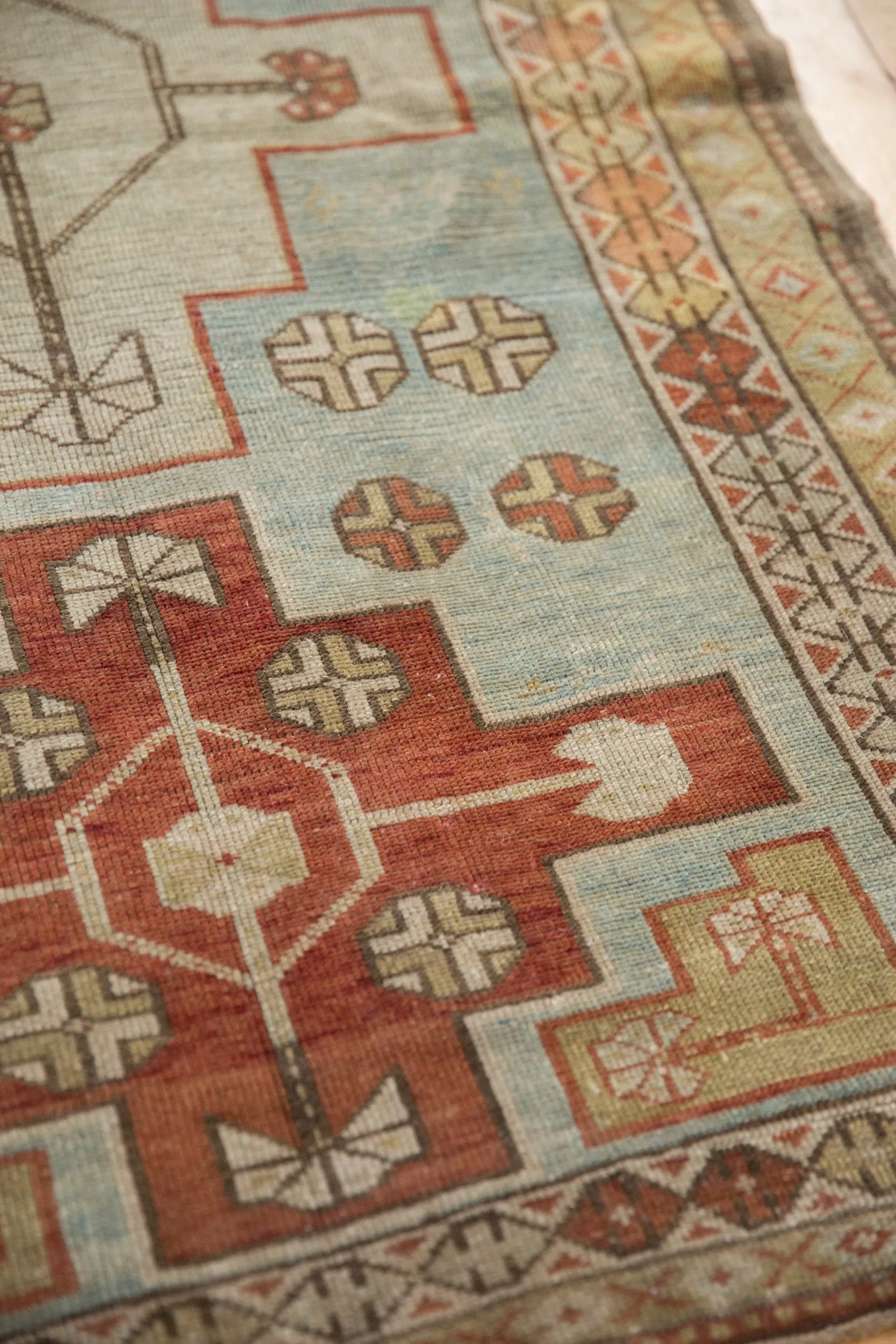 3x5 Vintage Distressed Caucasian Rug