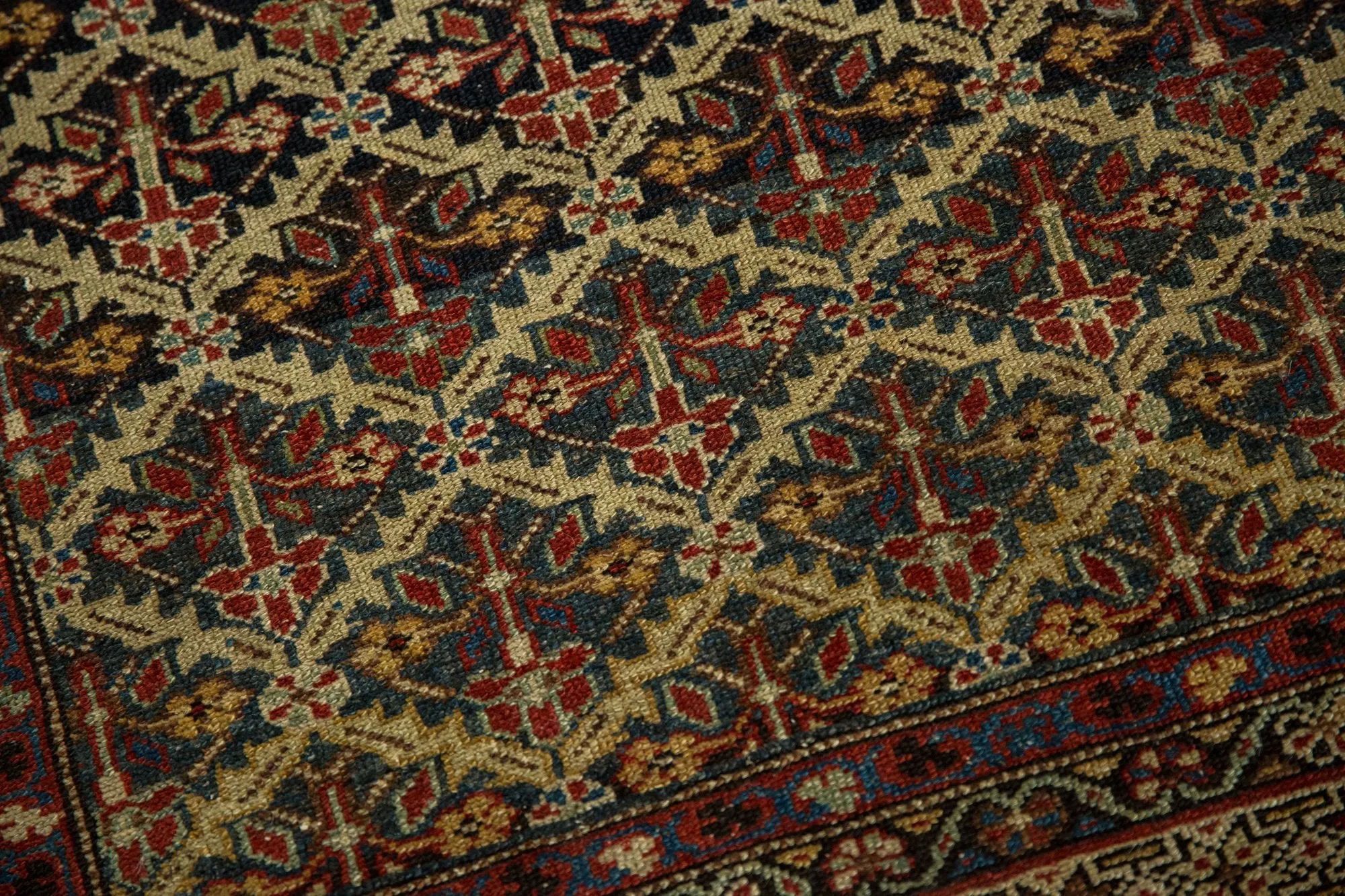 4x6 Antique Fine Malayer Rug