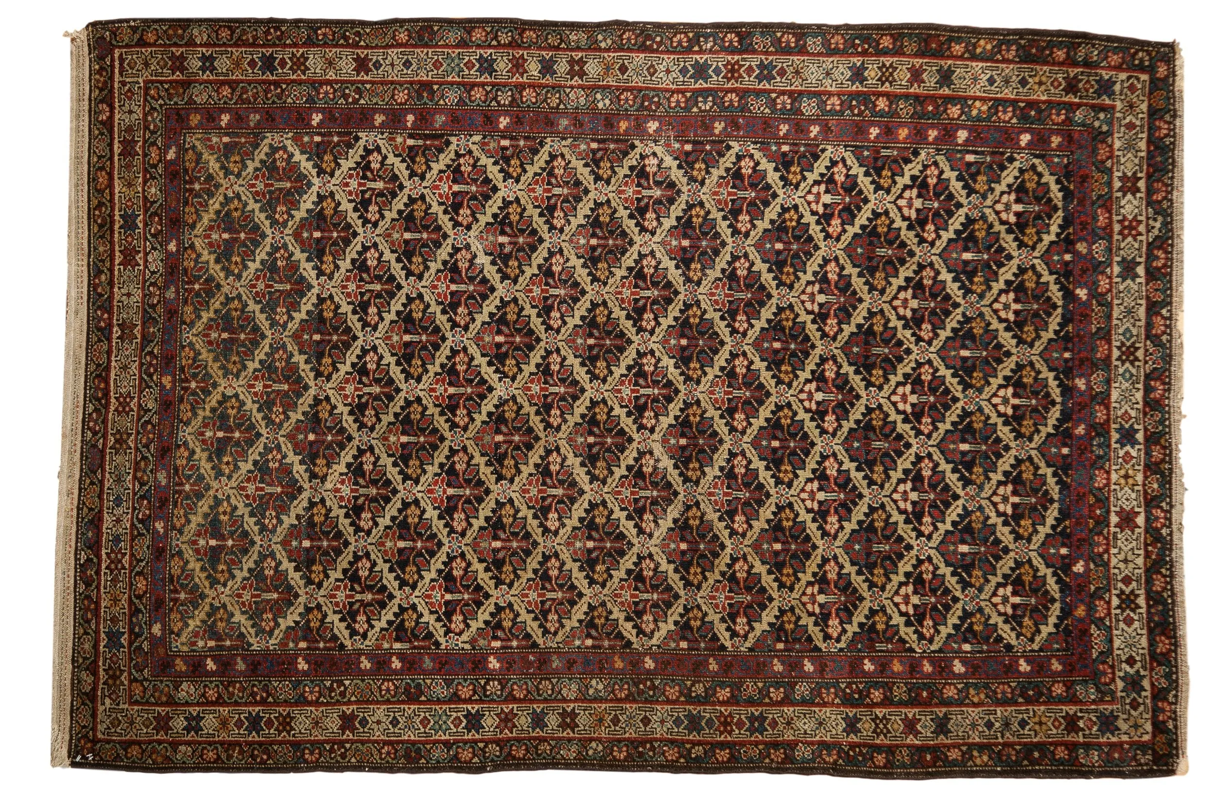 4x6 Antique Fine Malayer Rug