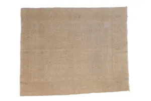 5.5x6.5 Vintage Distressed Oushak Carpet