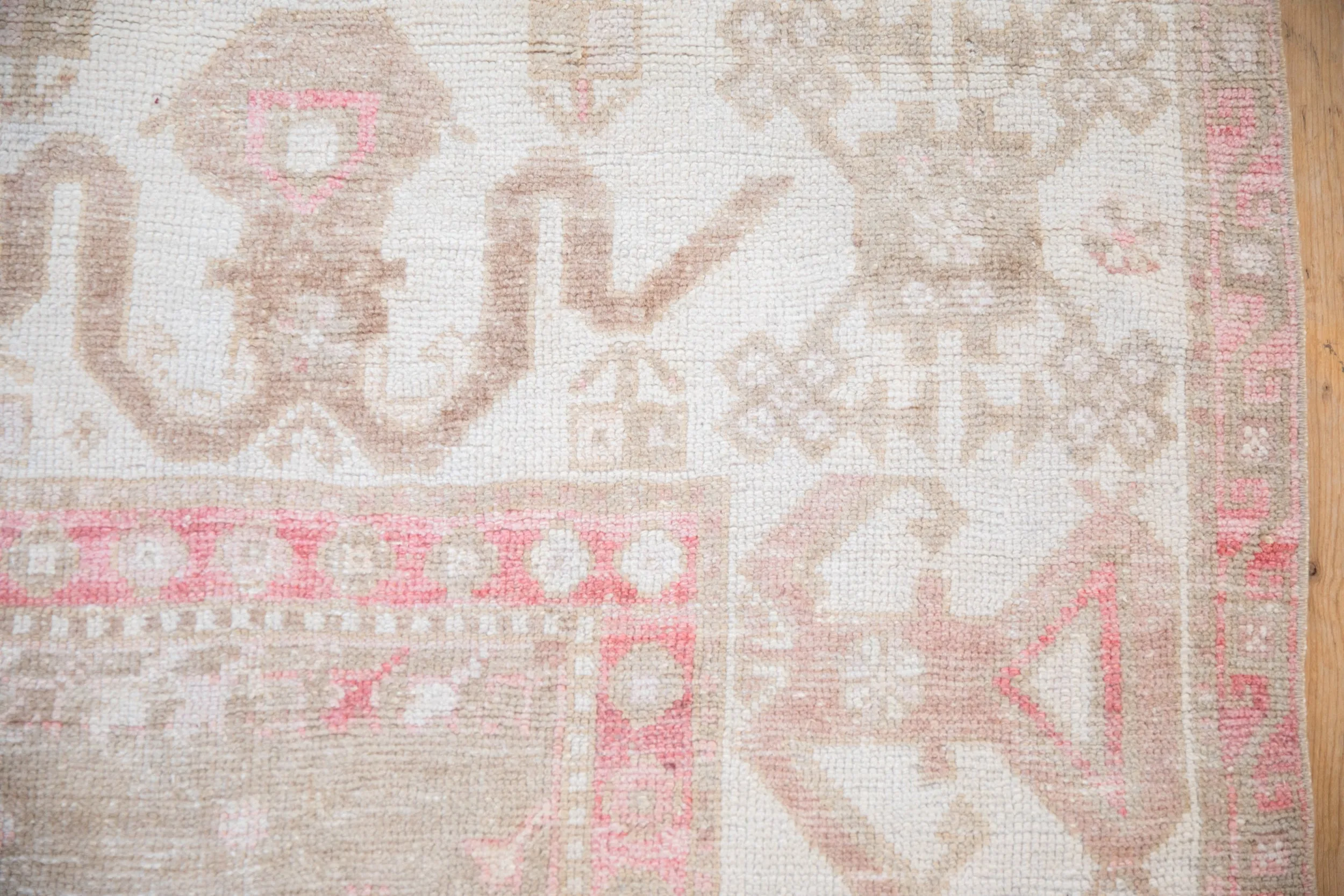 5.5x8 Vintage Distressed Oushak Carpet