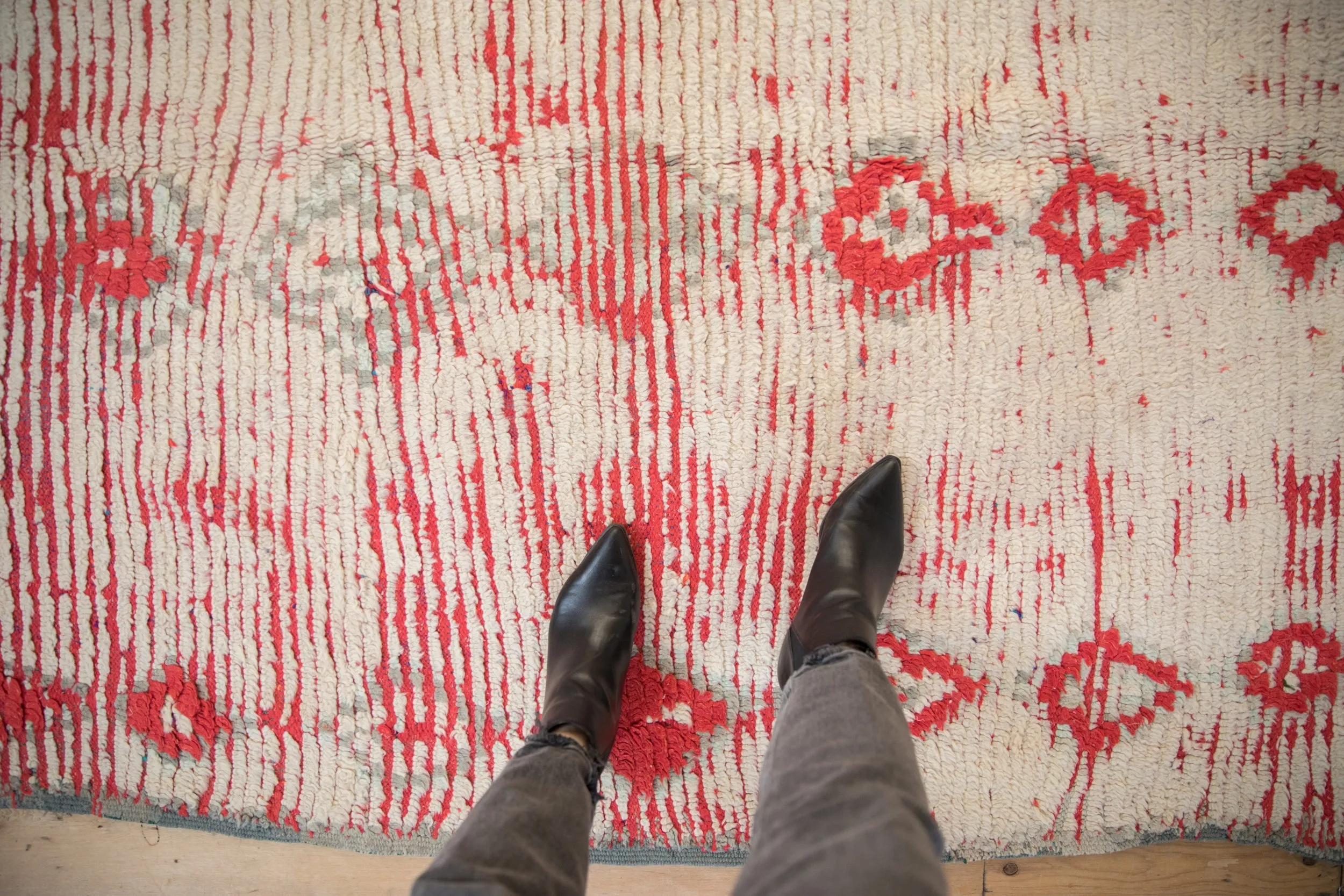 5.5x8.5 Vintage Moroccan Carpet