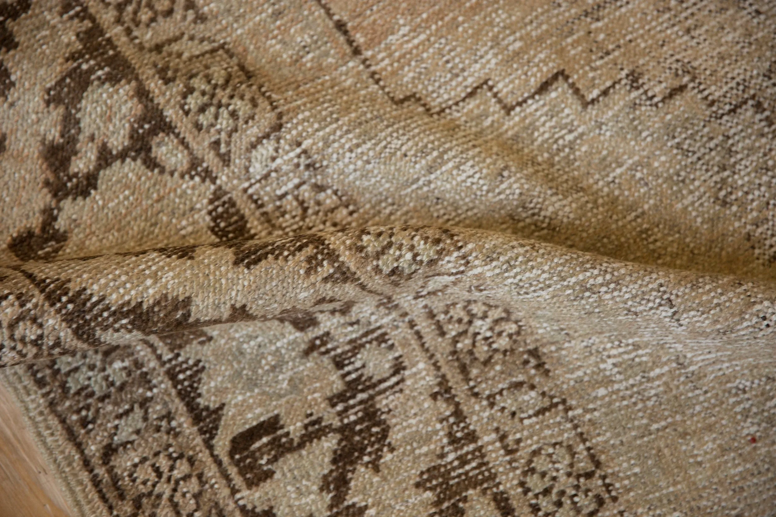 5x8 Vintage Distressed Oushak Carpet