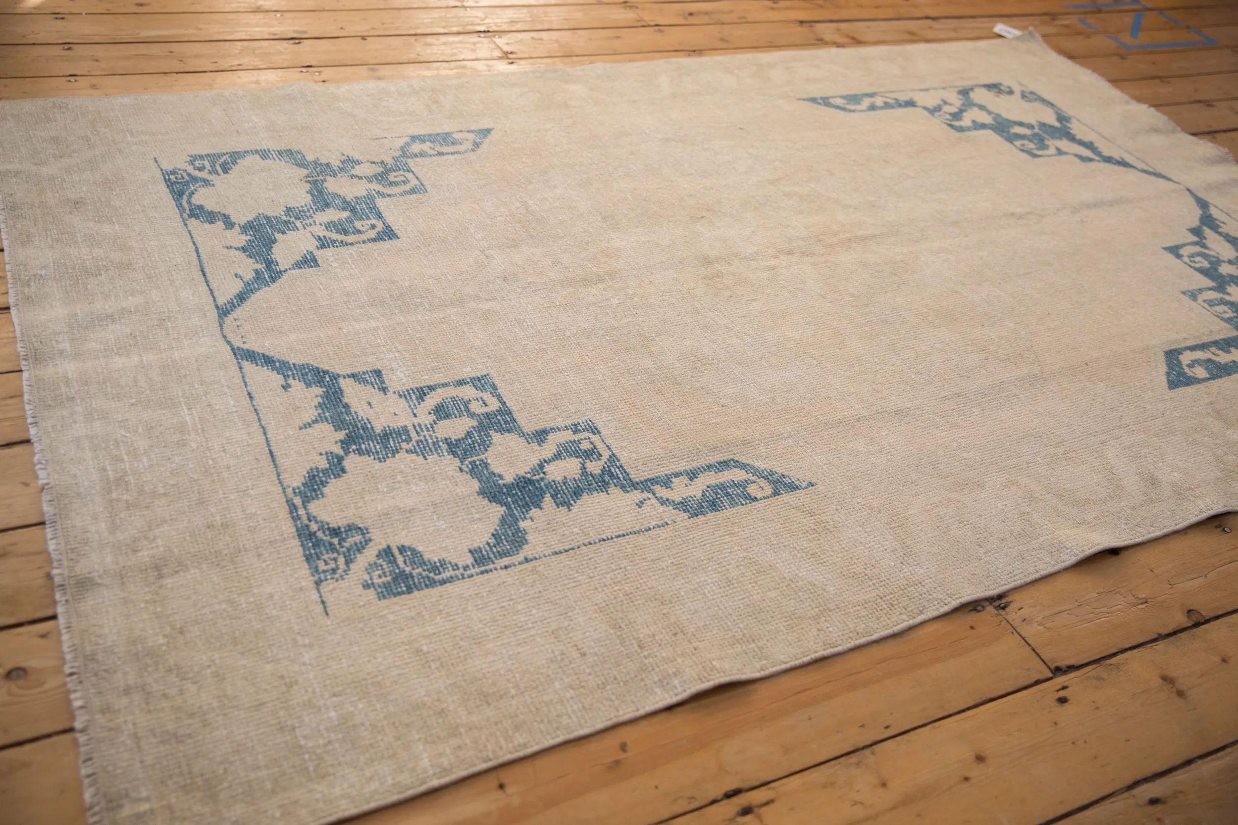 5x8 Vintage Distressed Oushak Carpet