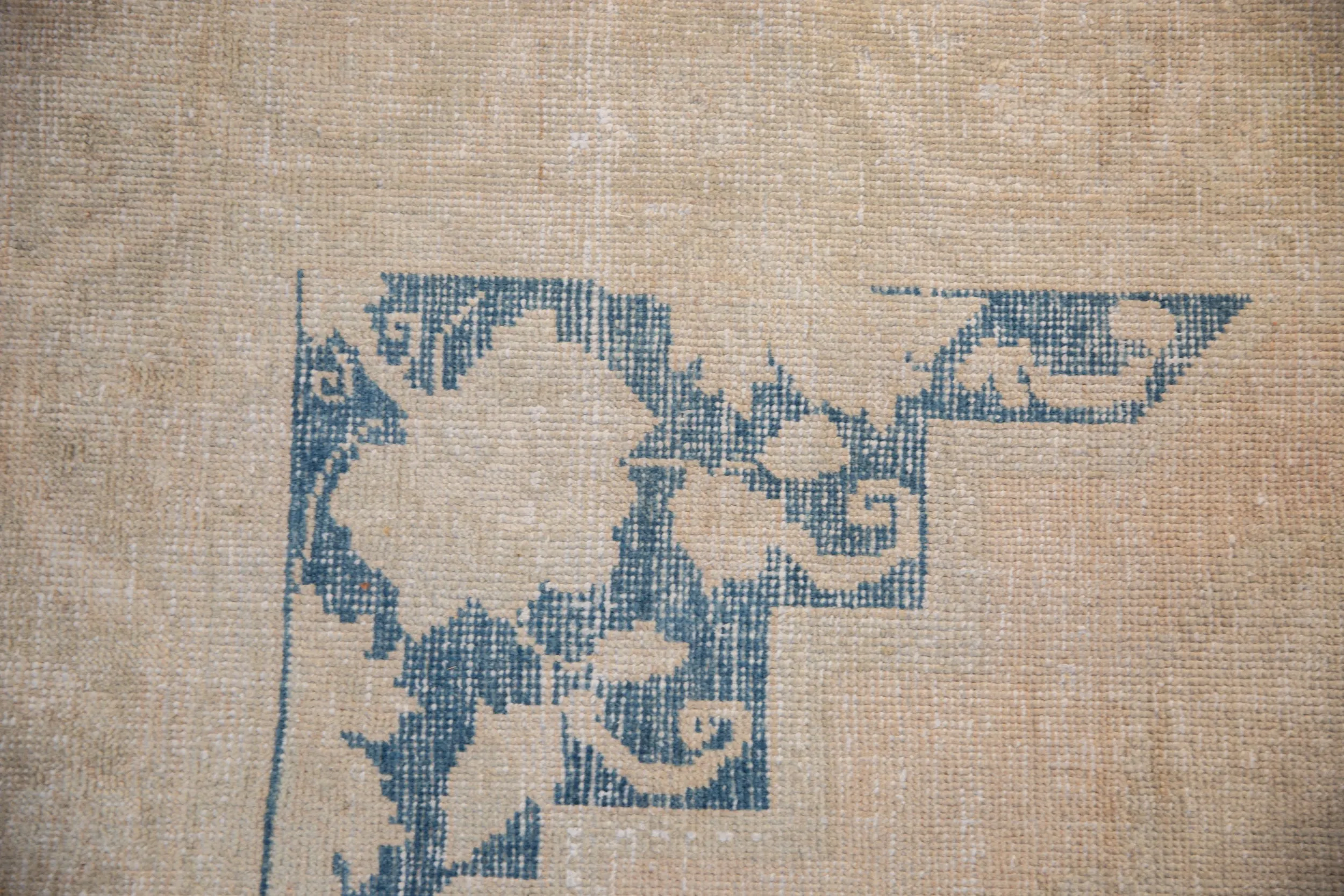 5x8 Vintage Distressed Oushak Carpet
