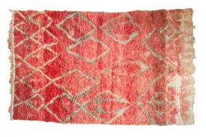 5x8 Vintage Moroccan Carpet