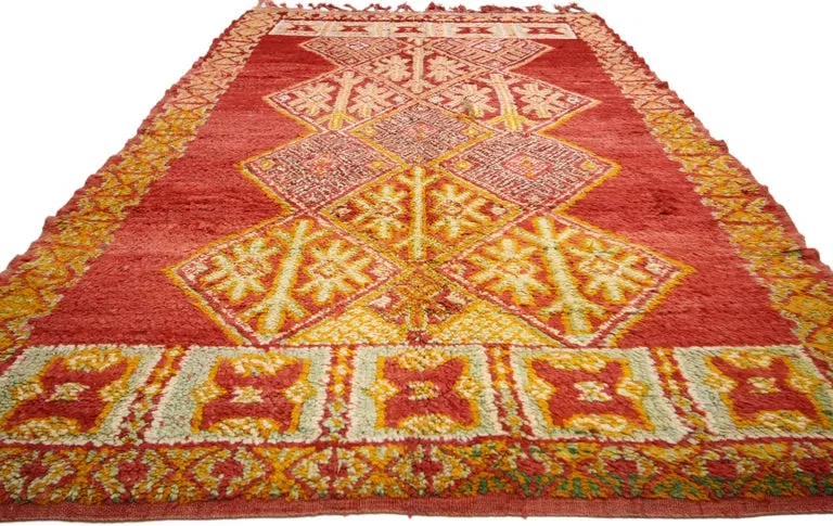 6 x 10 Vintage Moroccan Rug
