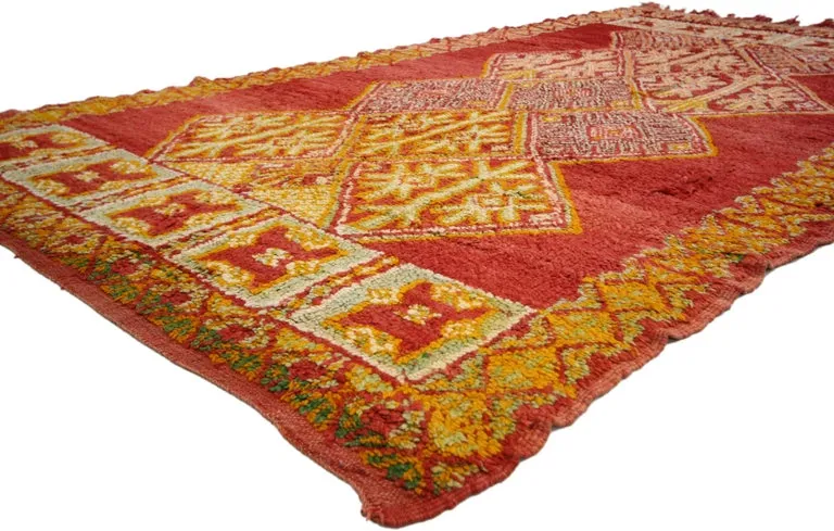 6 x 10 Vintage Moroccan Rug
