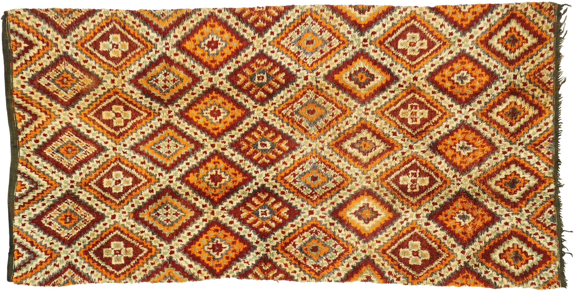 6' x 11'6" Vintage Moroccan Rug