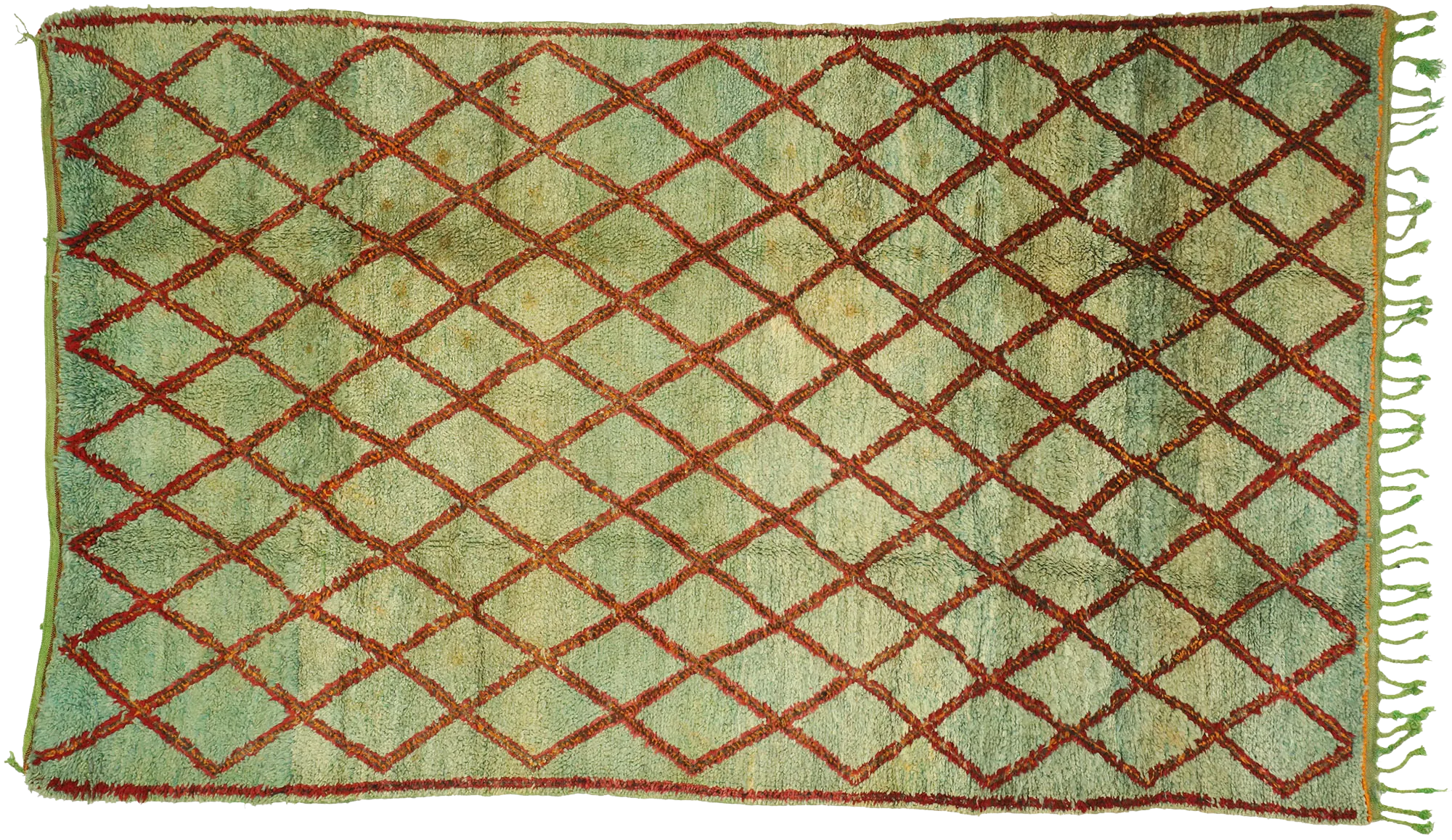 6'1" x 10'2" Vintage Moroccan Rug