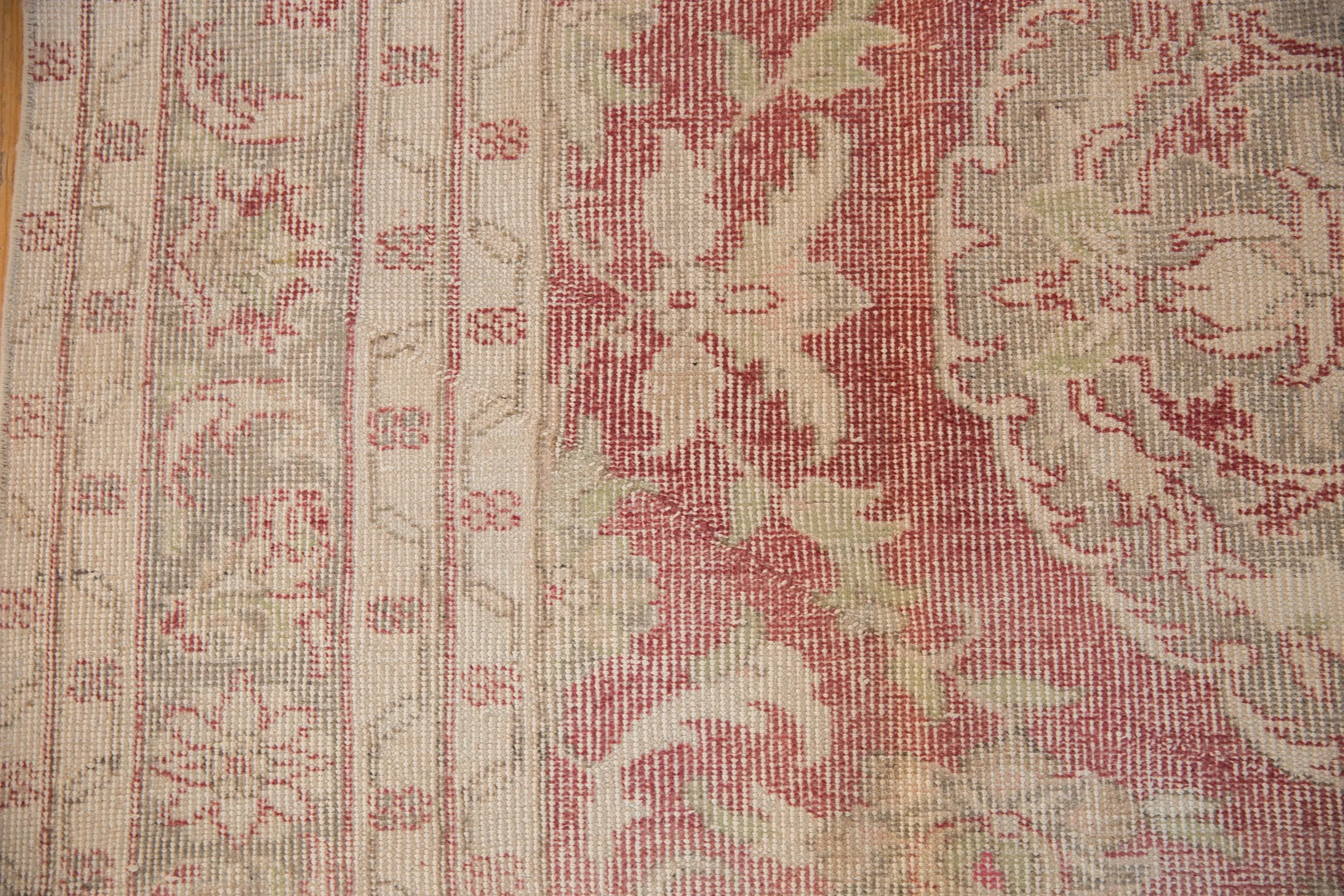 6.5x9 Vintage Distressed Oushak Carpet