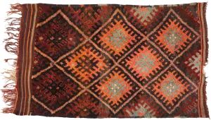 6'6" x 10'8" Vintage Moroccan Rug