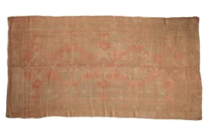 6x11 Vintage Distressed Oushak Carpet
