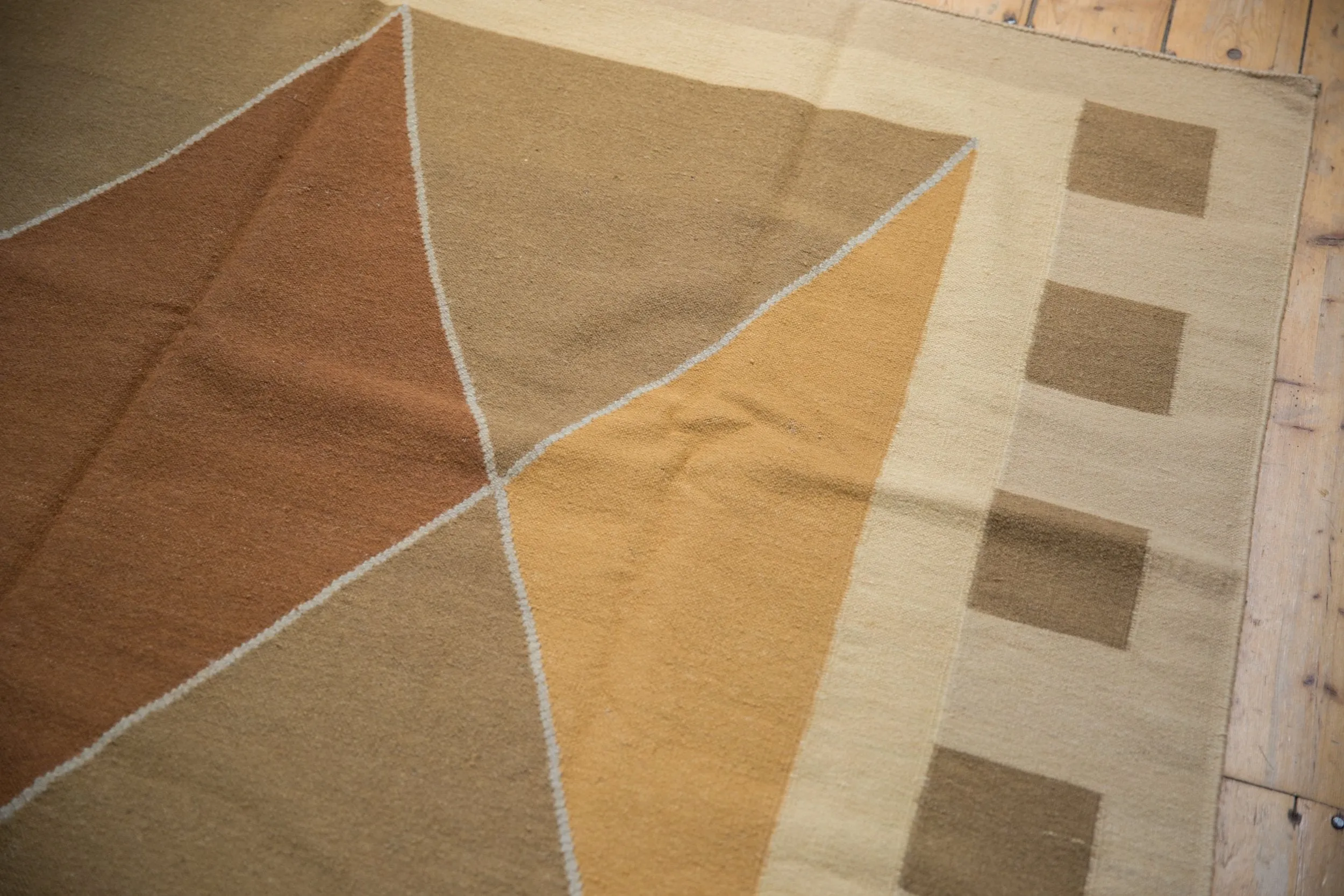 6x9 Vintage Contemporary Kilim Carpet