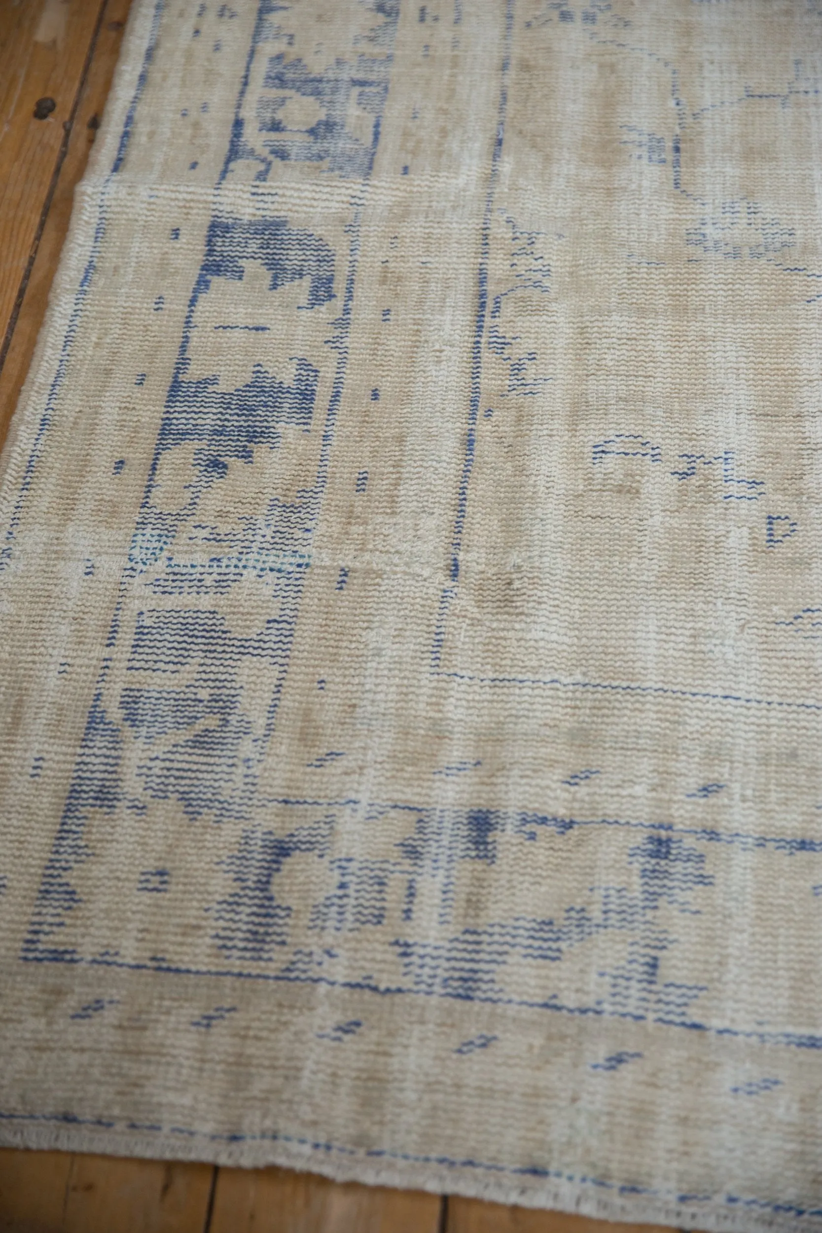 6x9.5 Vintage Distressed Oushak Carpet