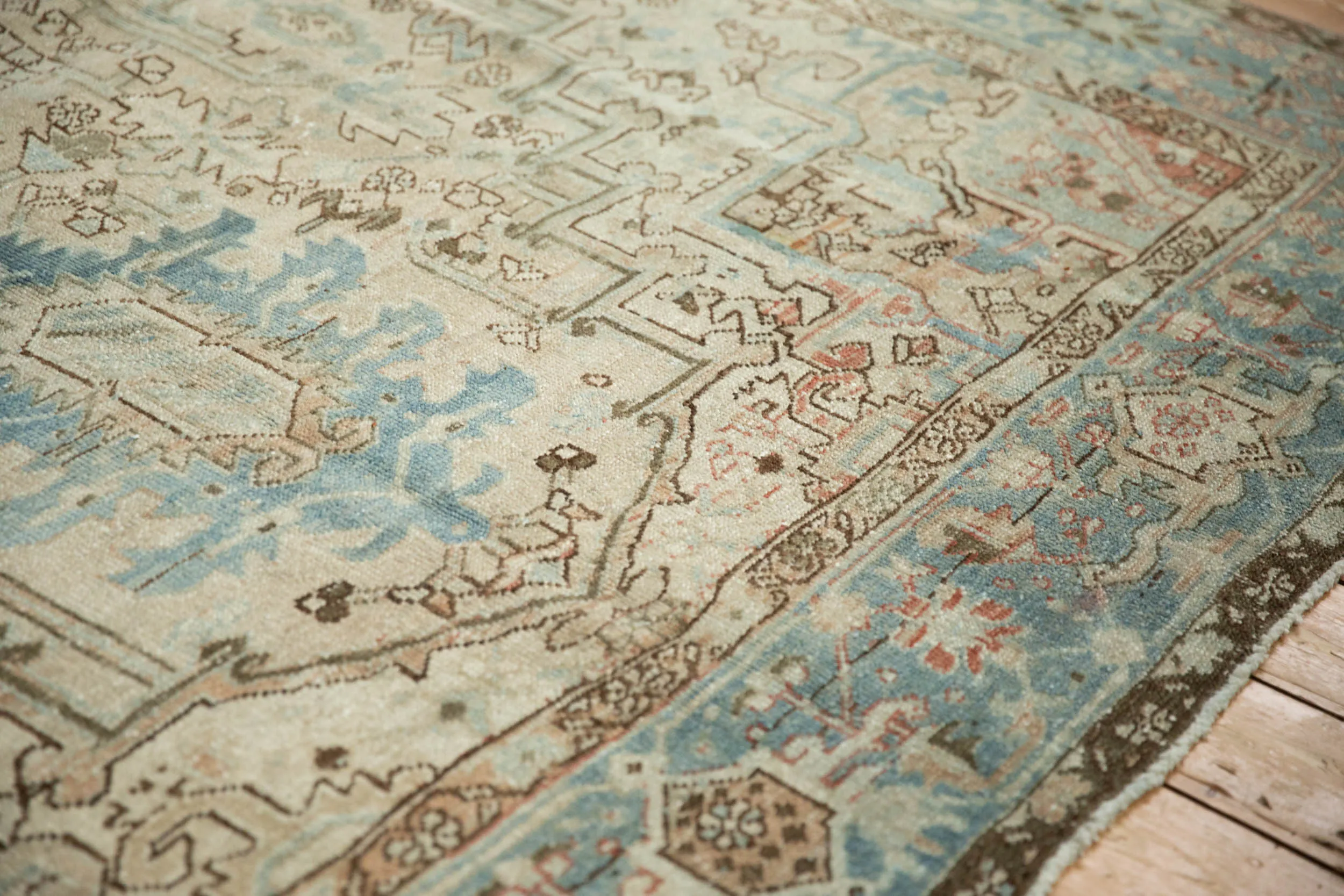 8.5x12.5 Vintage Distressed Mehrivan Carpet