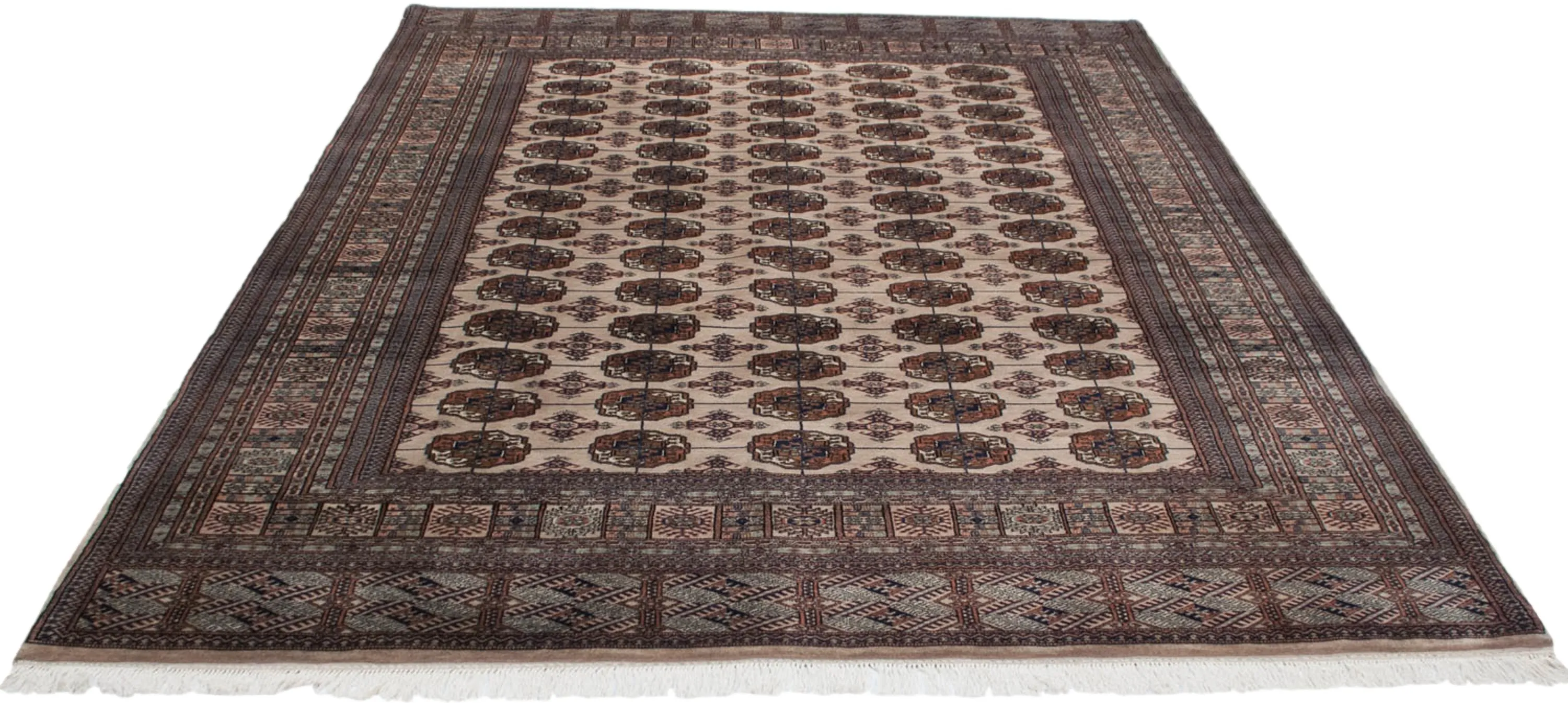 8x10 Vintage Fine Bokhara Carpet