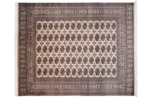 8x10 Vintage Fine Bokhara Carpet