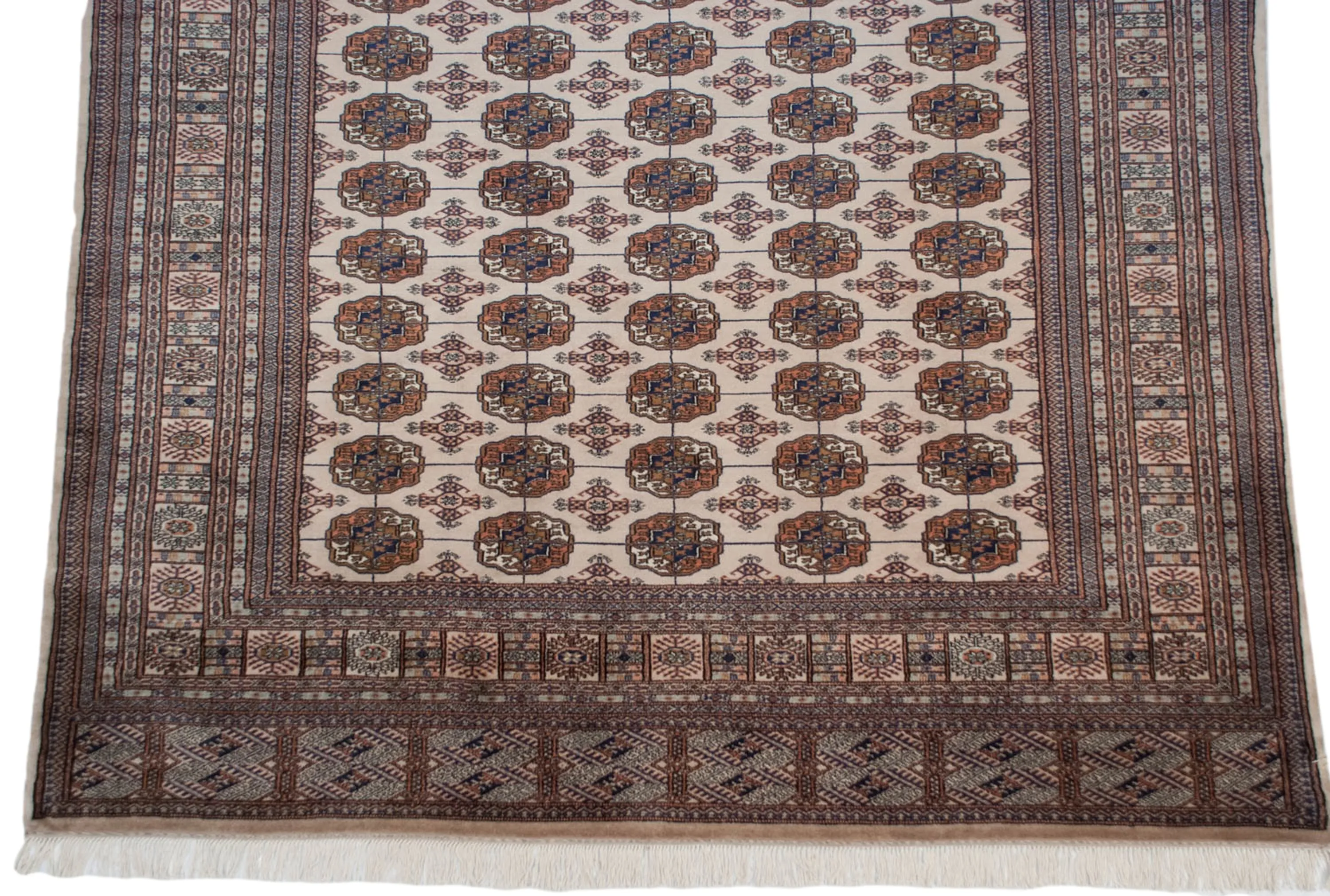 8x10 Vintage Fine Bokhara Carpet