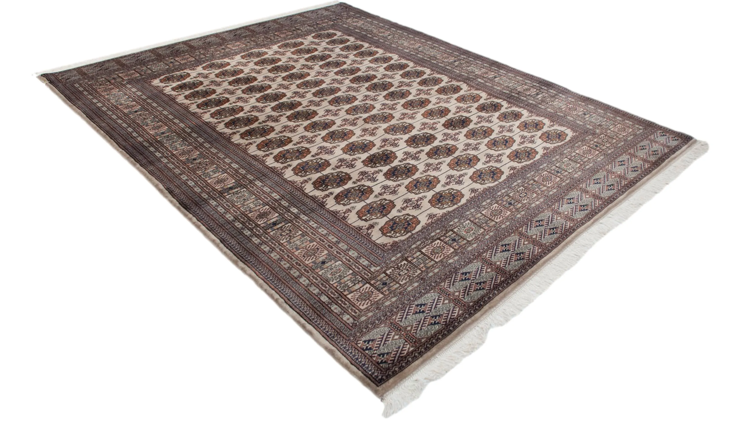 8x10 Vintage Fine Bokhara Carpet