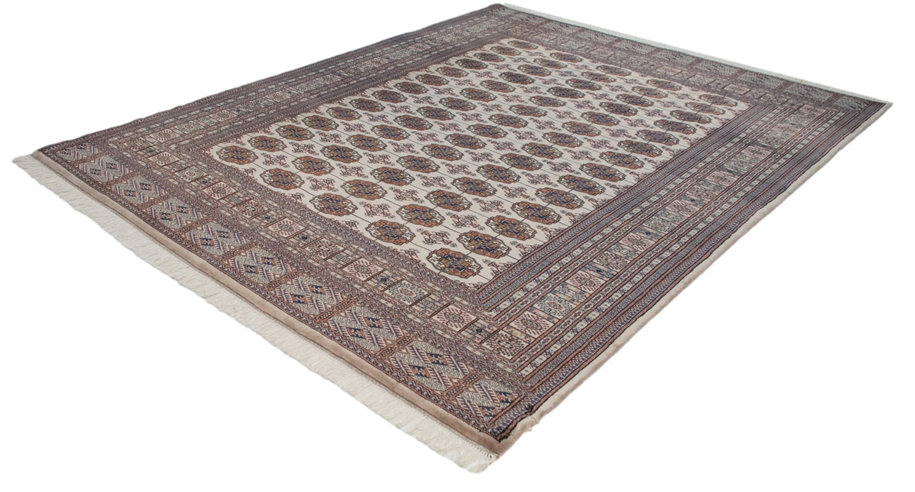 8x10 Vintage Fine Bokhara Carpet