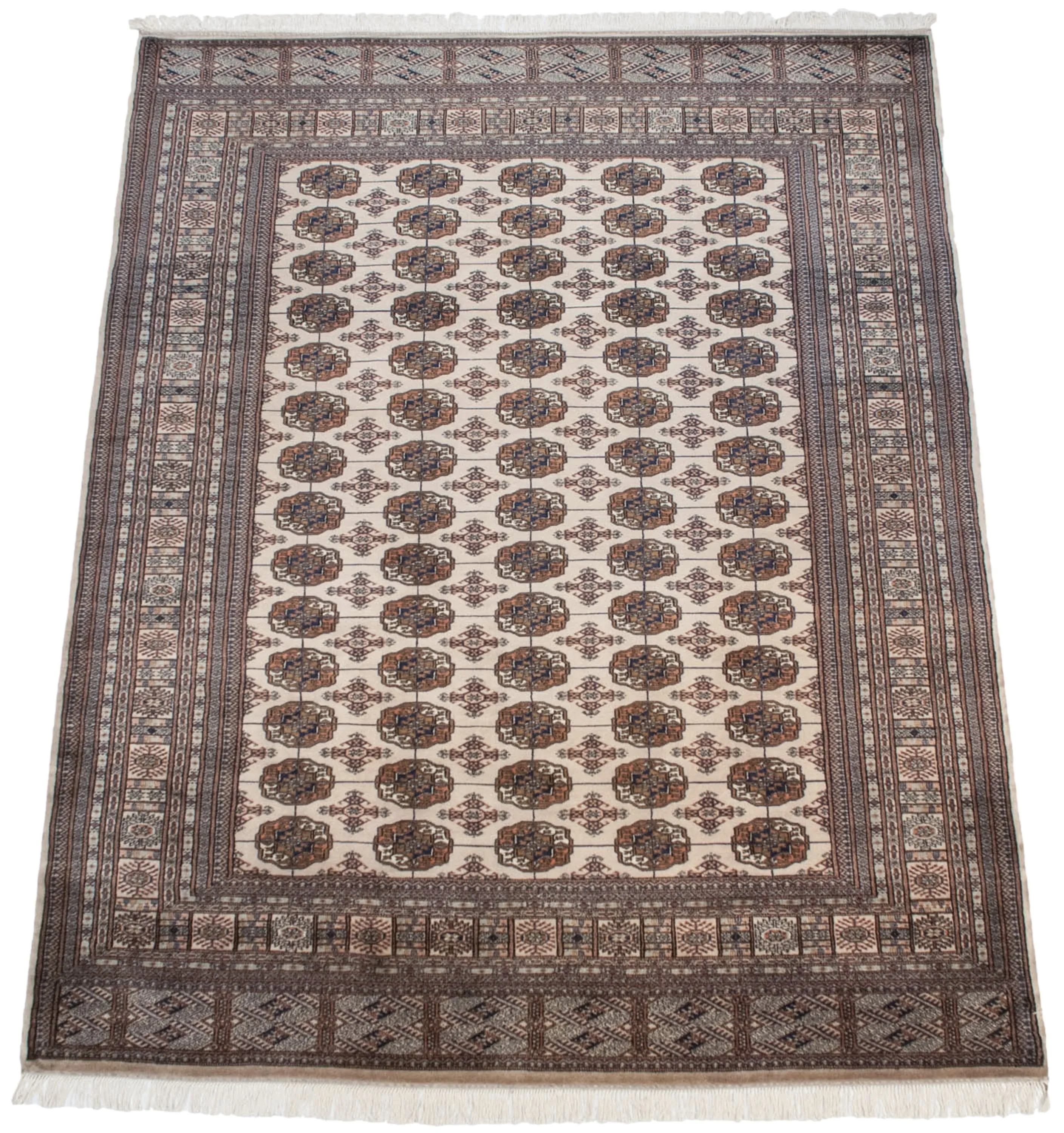 8x10 Vintage Fine Bokhara Carpet