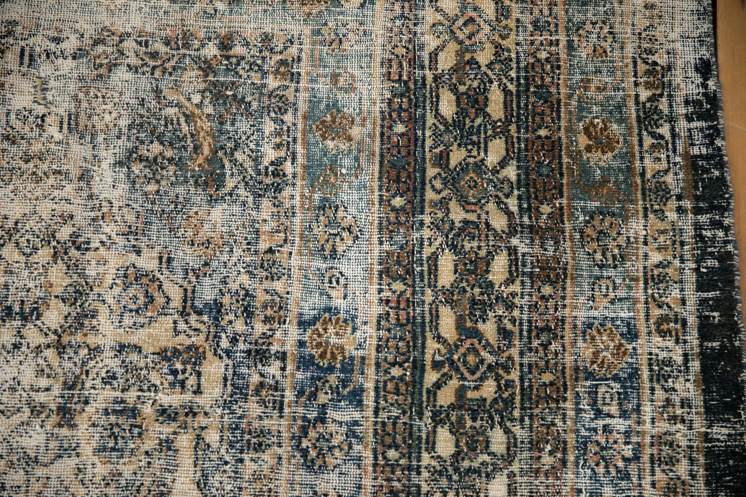 9x11.5 Vintage Distressed Bibikabad Carpet
