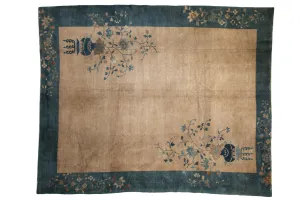 9x11.5 Vintage Peking Carpet