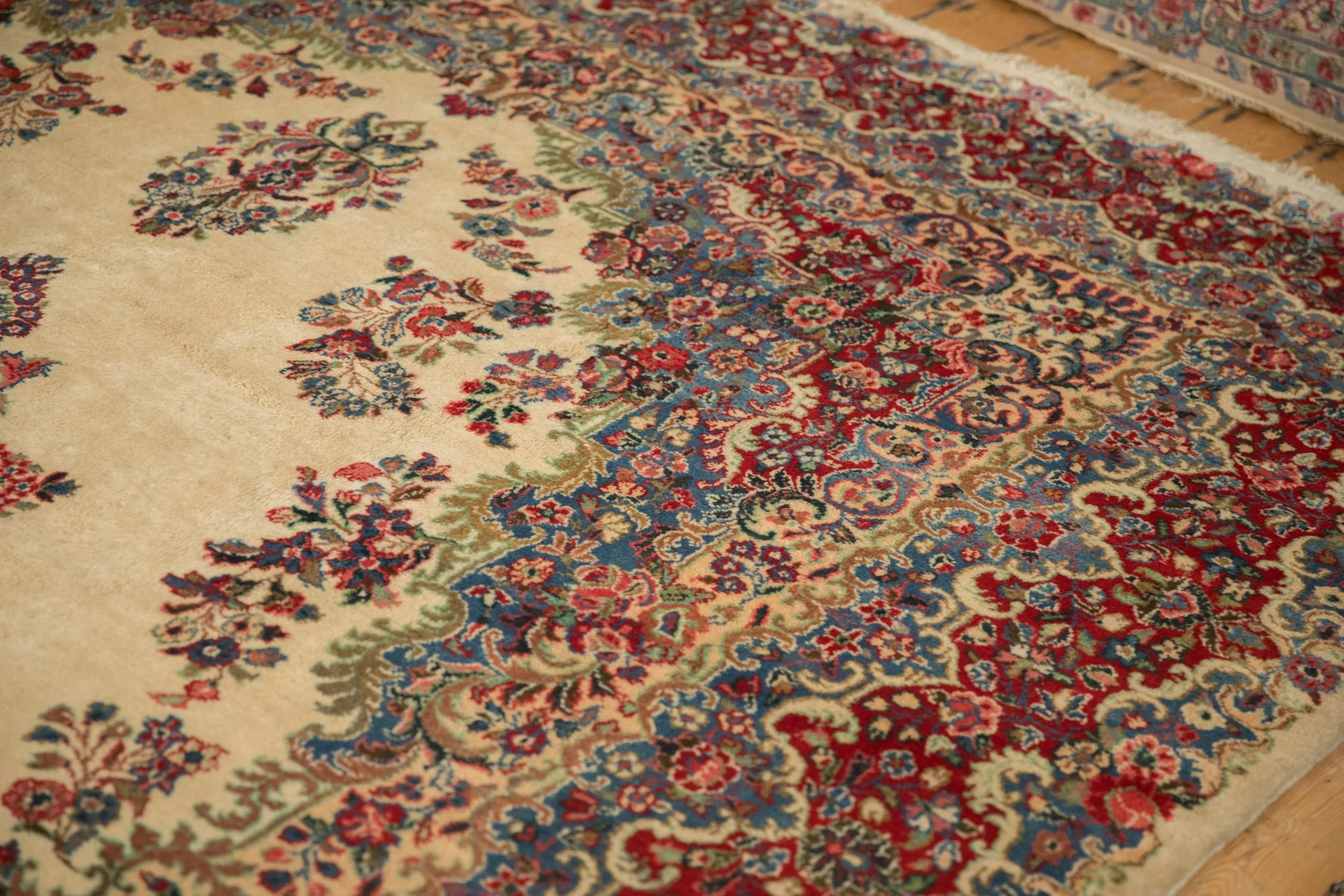 9x12 Vintage Kazvin Carpet