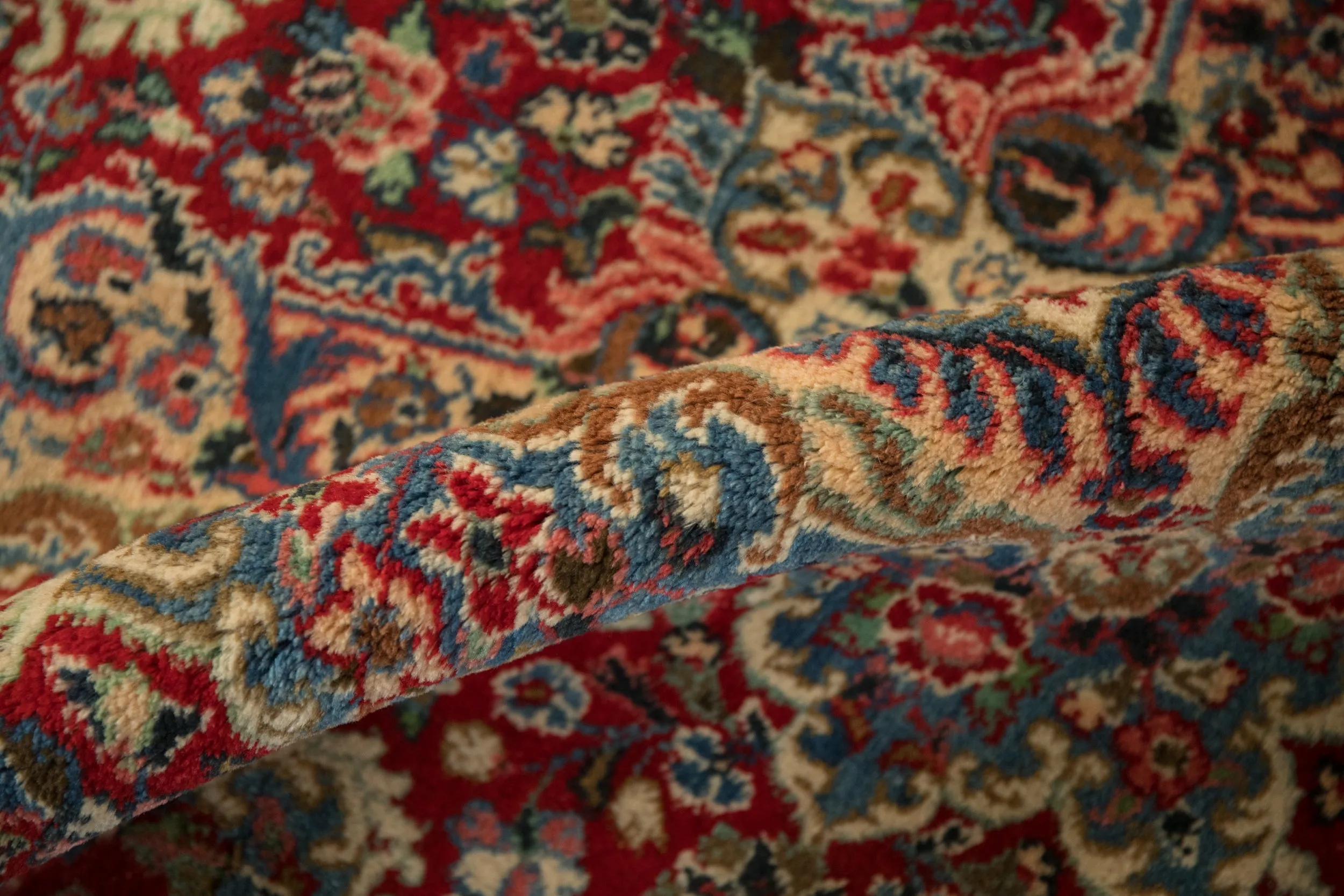 9x12 Vintage Kazvin Carpet