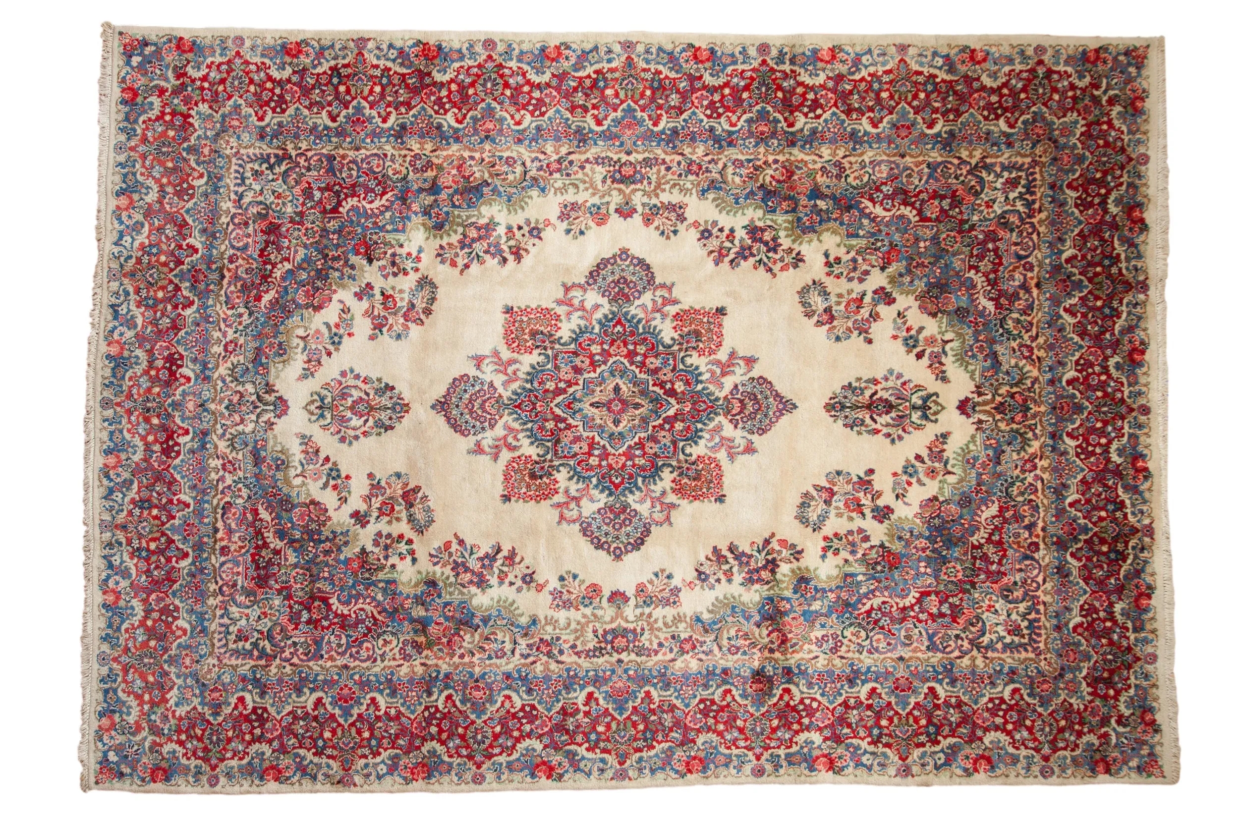 9x12 Vintage Kazvin Carpet