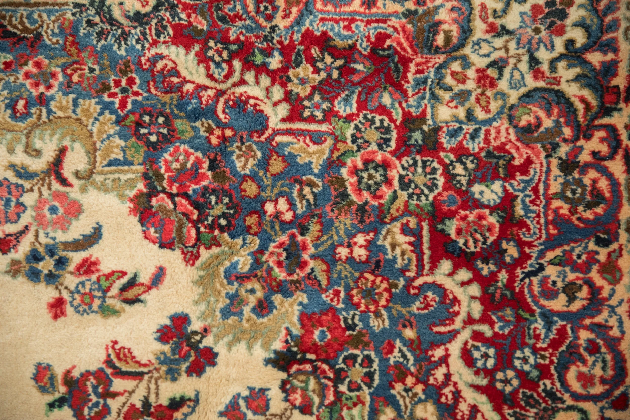 9x12 Vintage Kazvin Carpet