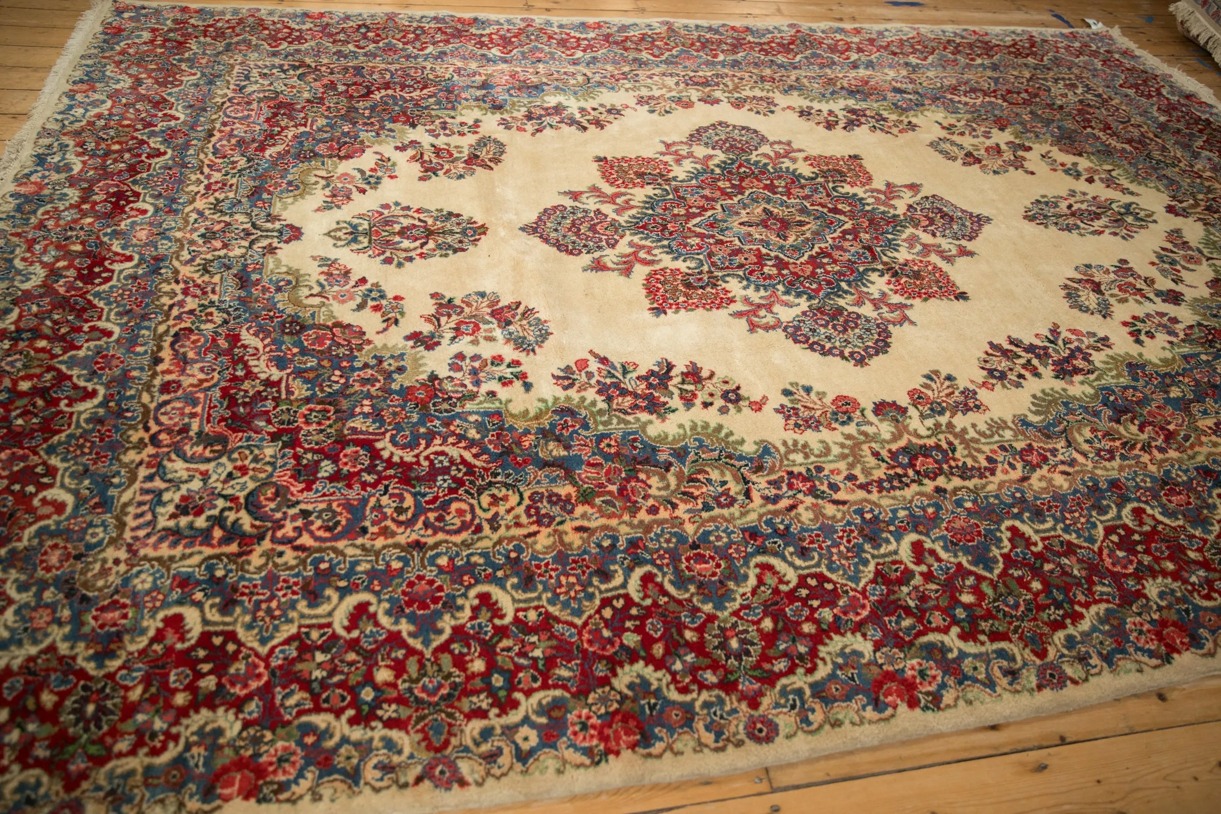 9x12 Vintage Kazvin Carpet