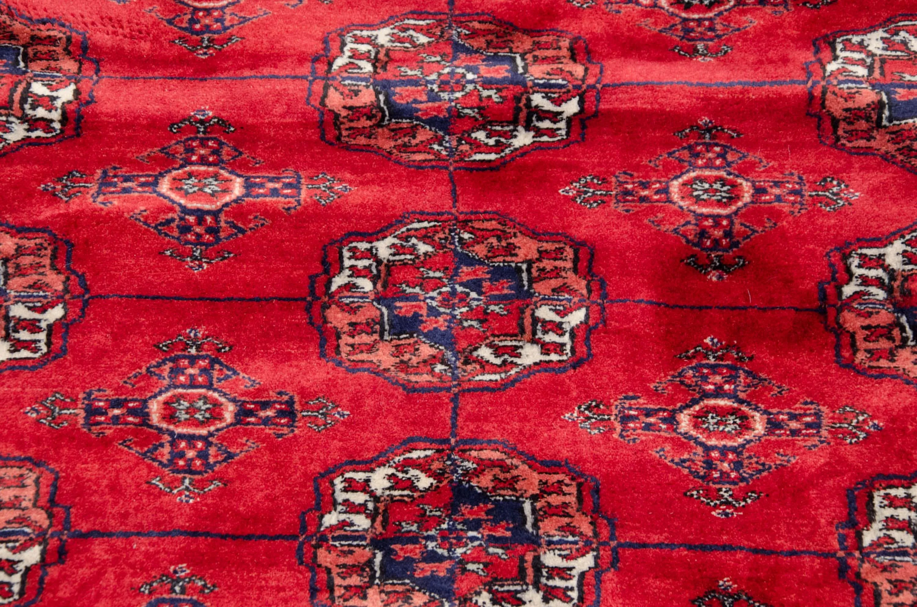 9x12.5 Vintage Fine Bokhara Carpet