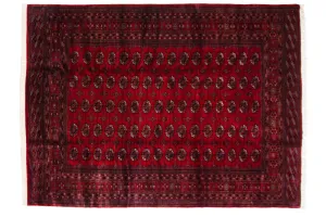 9x12.5 Vintage Fine Bokhara Carpet
