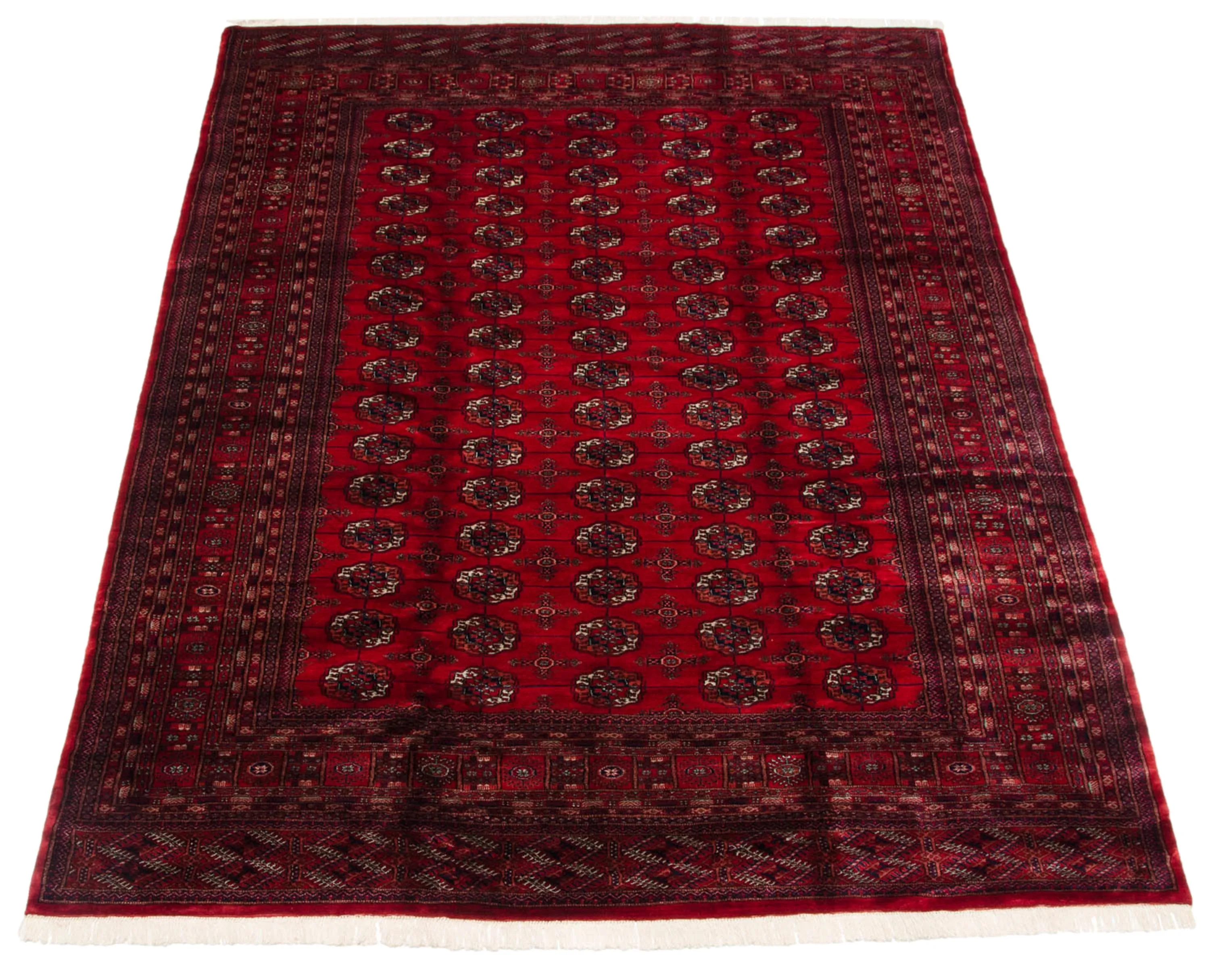 9x12.5 Vintage Fine Bokhara Carpet