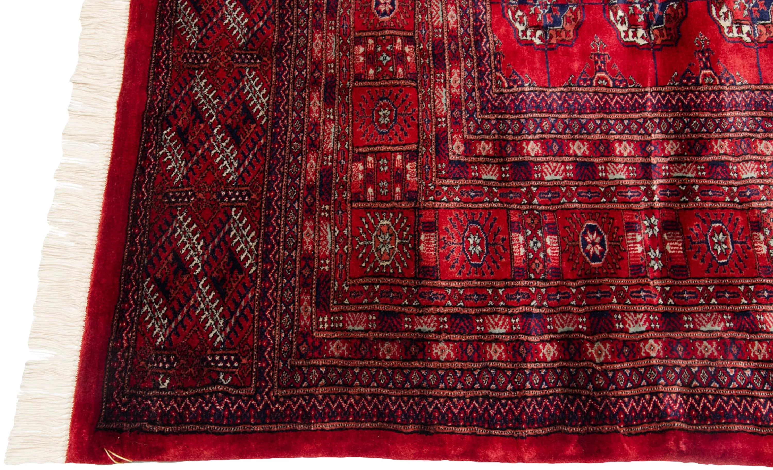 9x12.5 Vintage Fine Bokhara Carpet